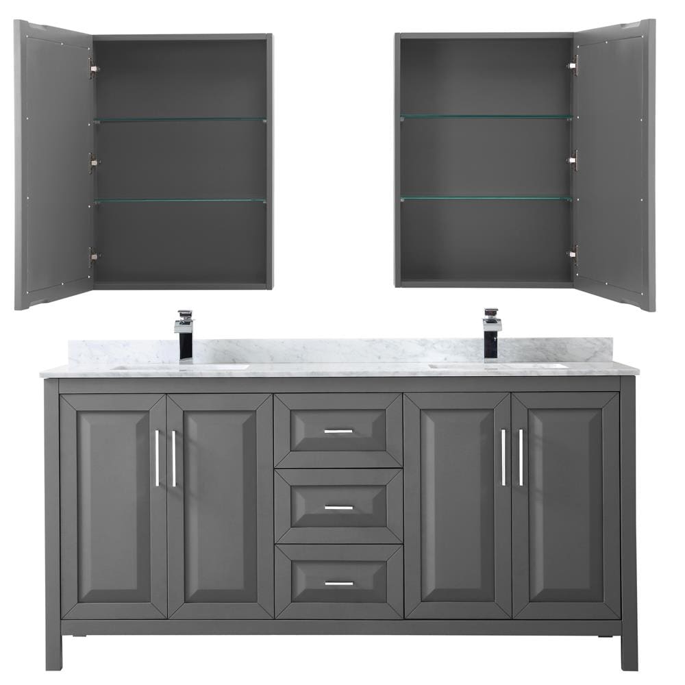 Wyndham Collection WCV252572DKGCMUNSMED Bath-Vanity-Combo - View #4