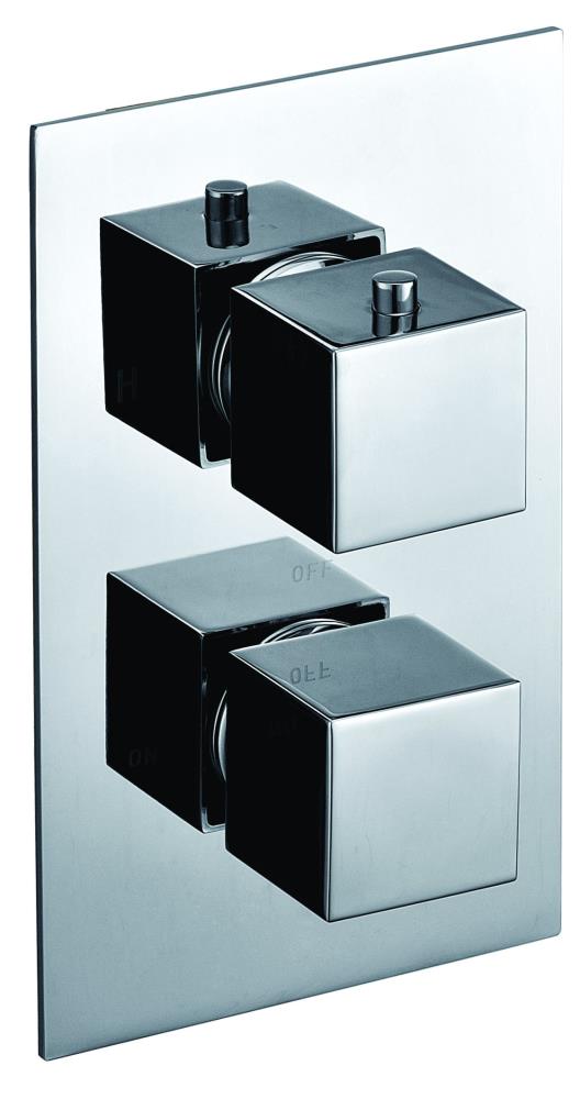 ALFI AB2601-PC 1/2-in ID MNPT x 1/2-in OD MNPT Brass Thermostatic Mixing Valve