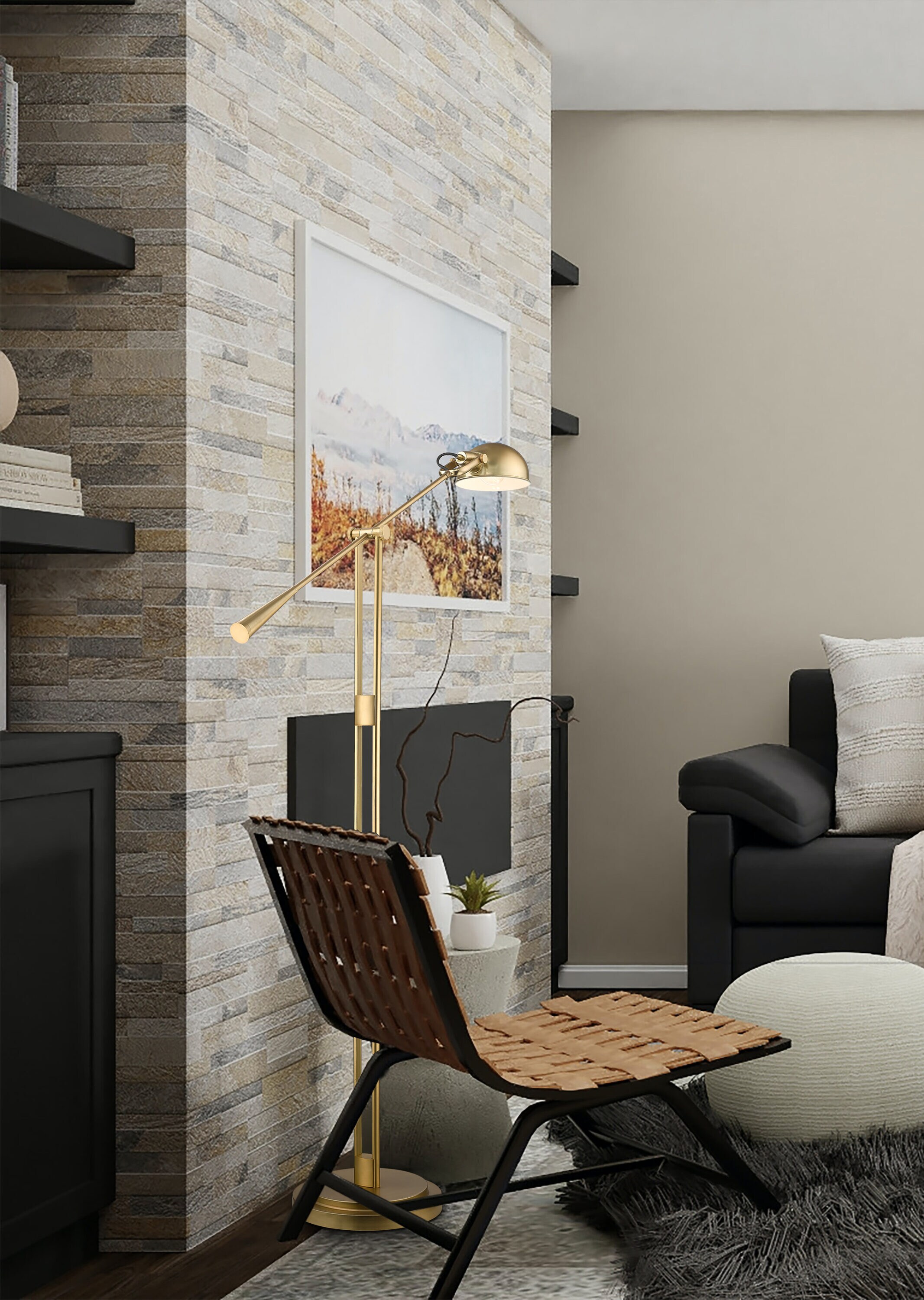 Z-Lite 741FL-HBR floorlamps - View #2