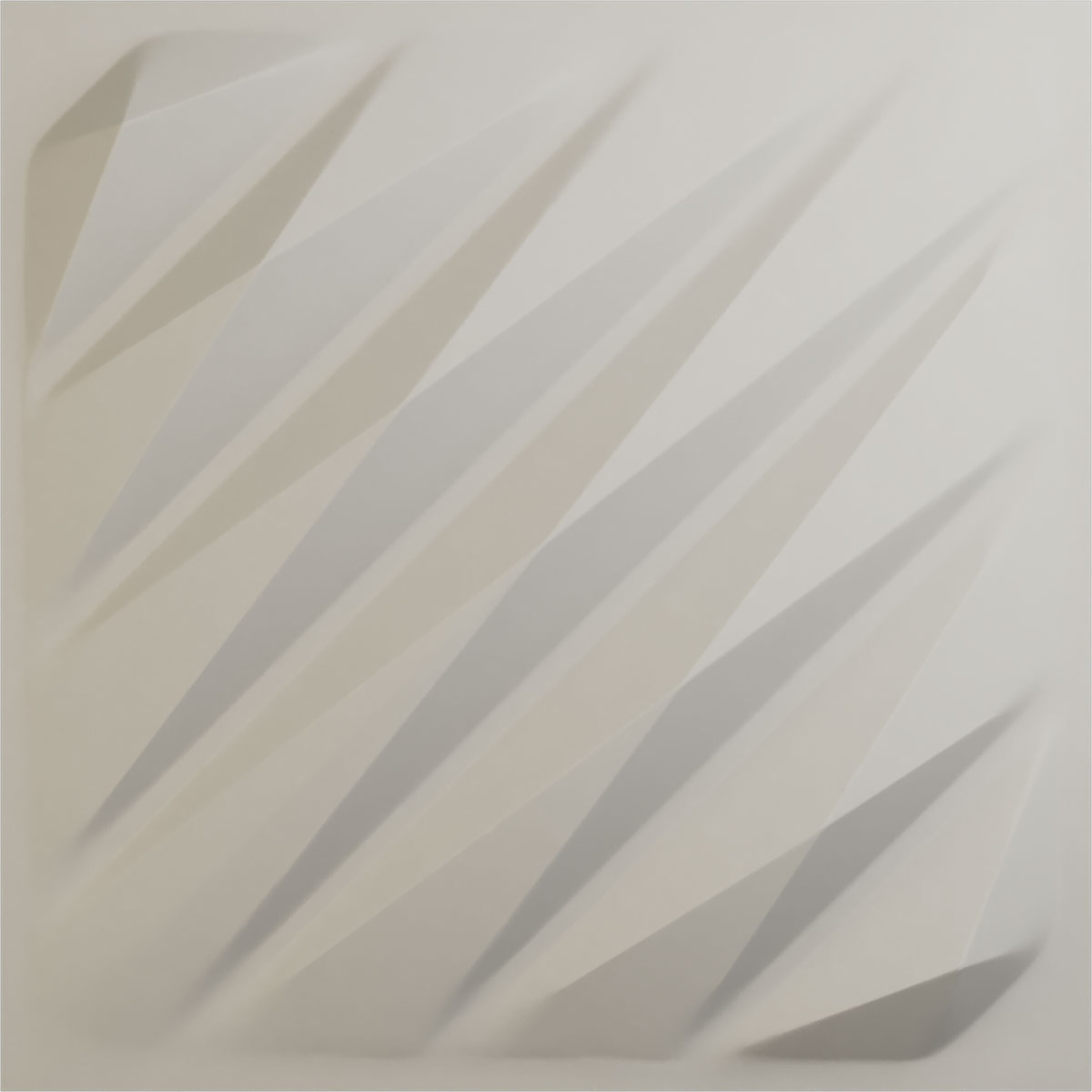 Ekena Millwork WP20X20AWGBW 19-5/8-in x 19-5/8-in Embossed Paintable/Stainable Off-white PVC Wall Panel ( 2.67-sq ft )