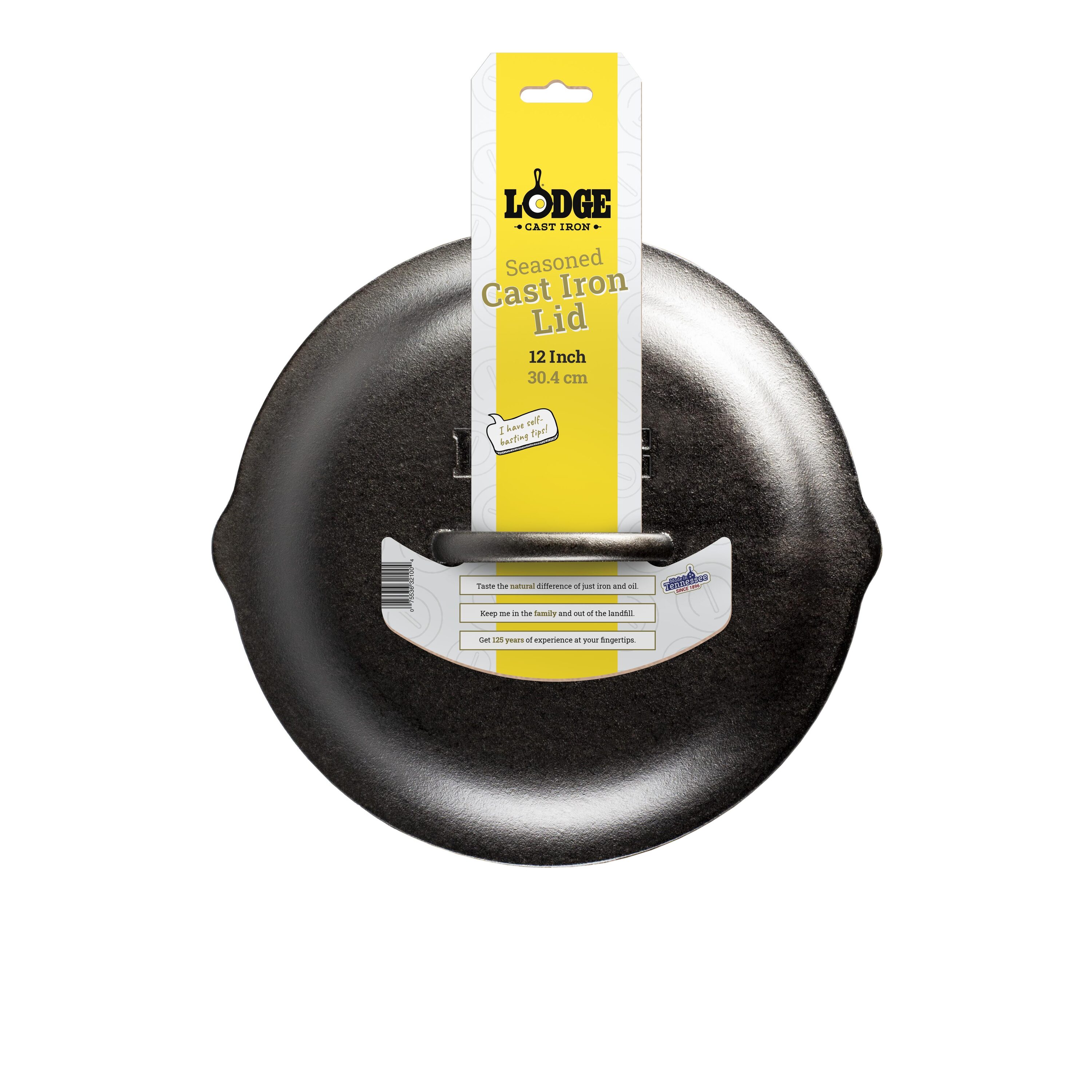 Lodge Manufacturing Cast Iron Lid - Black 805084