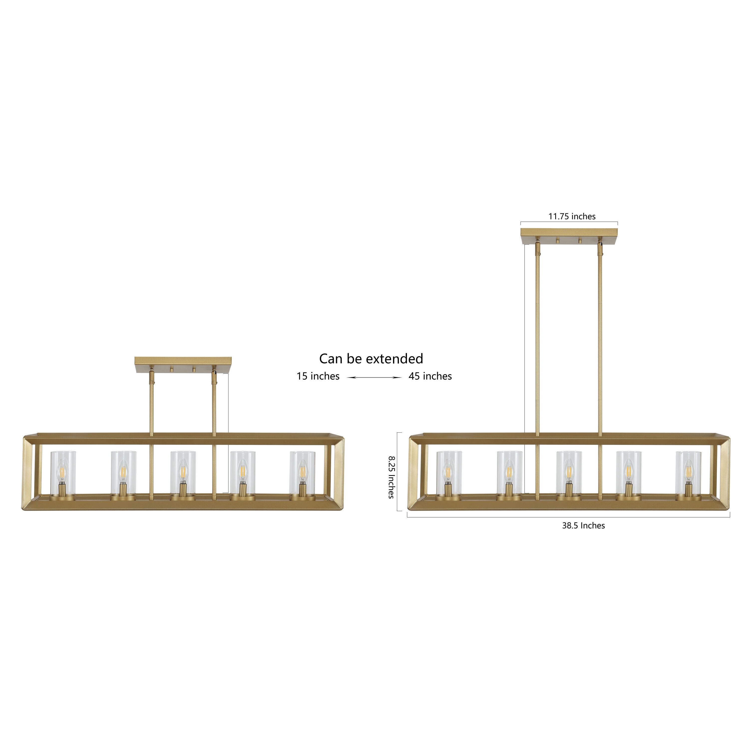JONATHAN  Y JYL7414C Pendant-Lights - View #9