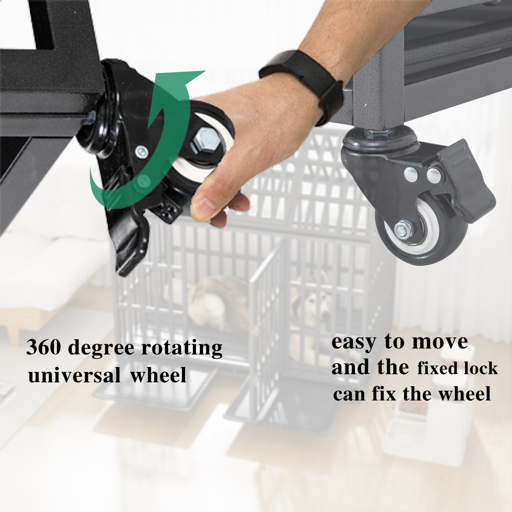 LUXEYARD DS-M-BAC07560 Pet-Crates-Carriers - View #3