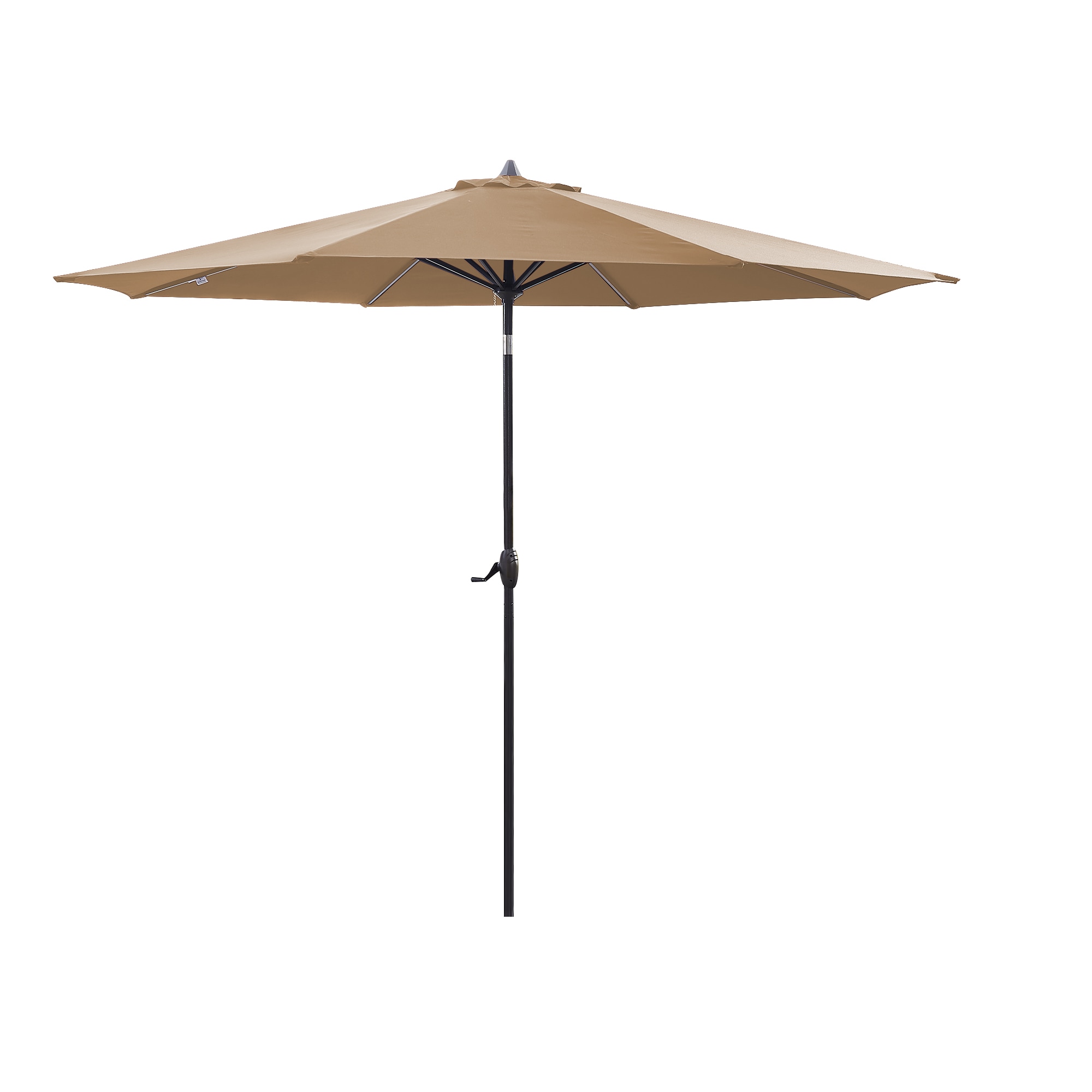 brown.round patio.umbrella.lowes 810 Round Sunbrella Patio Umbrellas at Lowes.com