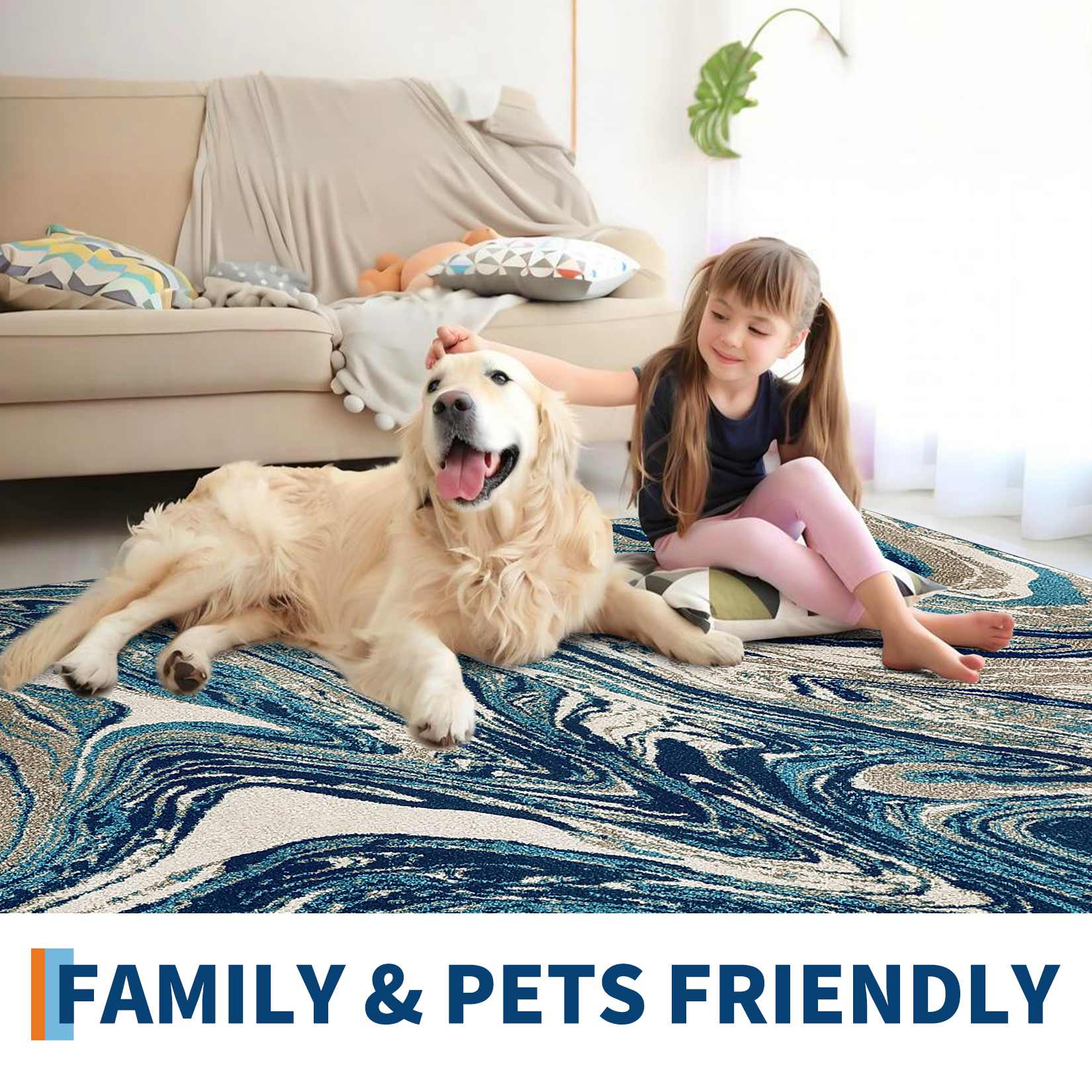 Qeetex SUNNY-PHK-33TARL9A rugs - View #8