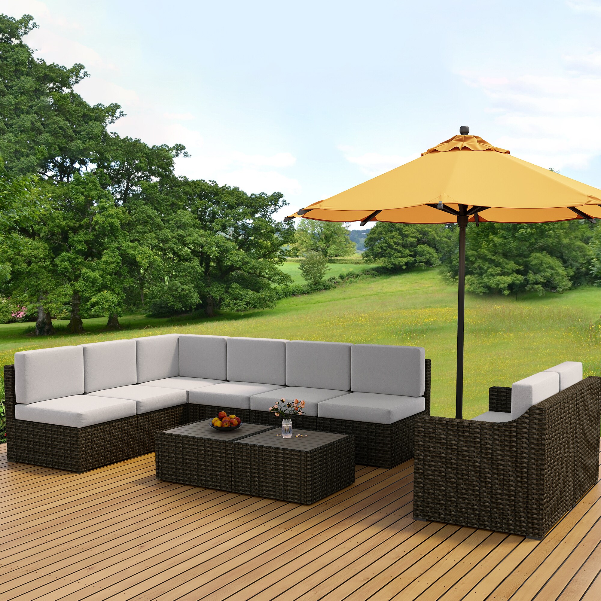  EL-SF10-ZG-WL3 Patio-Conversation-Sets - View #7