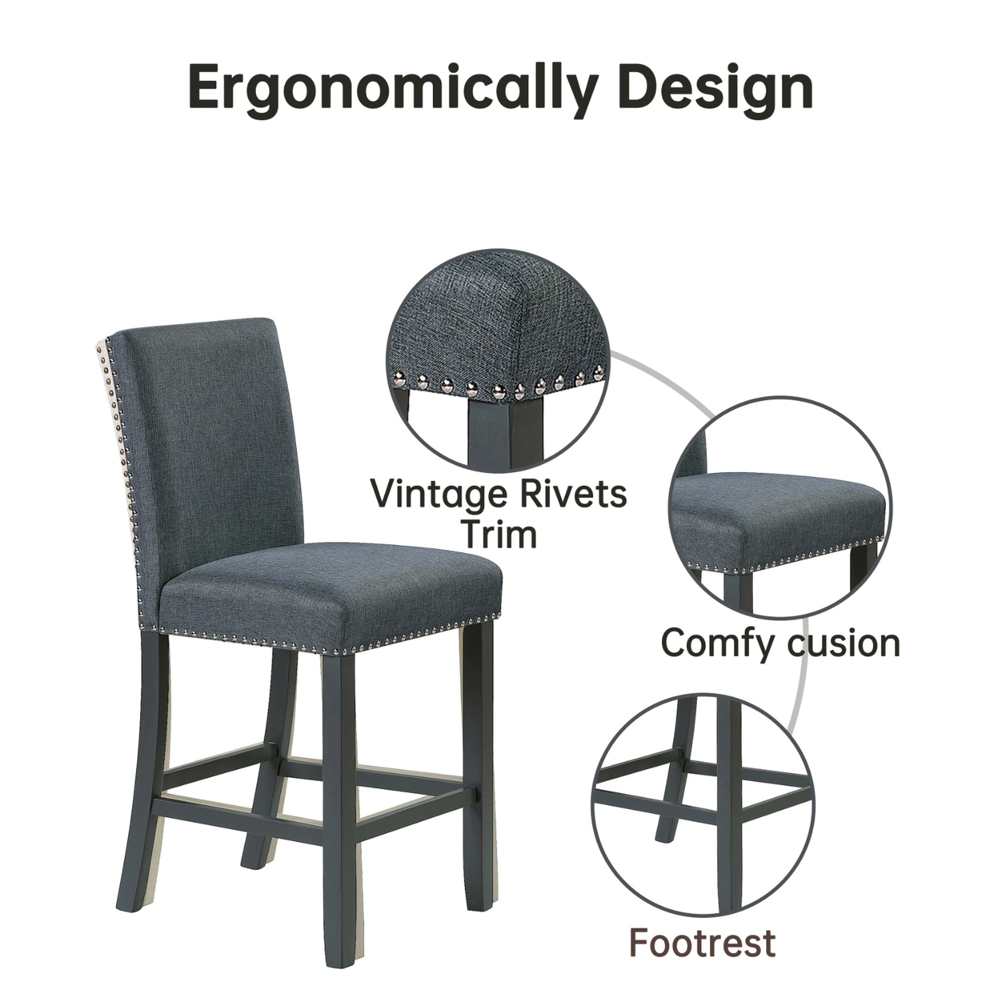 FARATI T011-4-GREY Dining-Sets - View #4