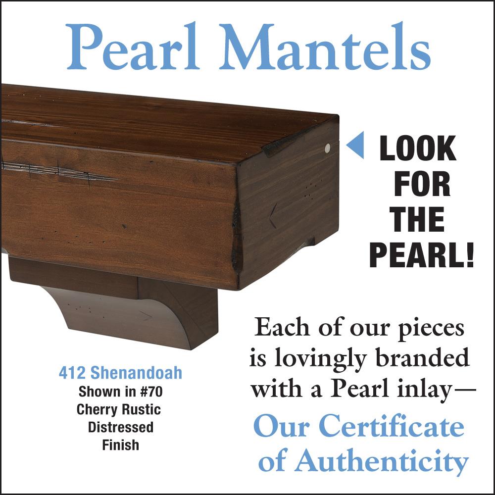 Pearl Mantels 412-72-70 Mantel-Shelves - View #3