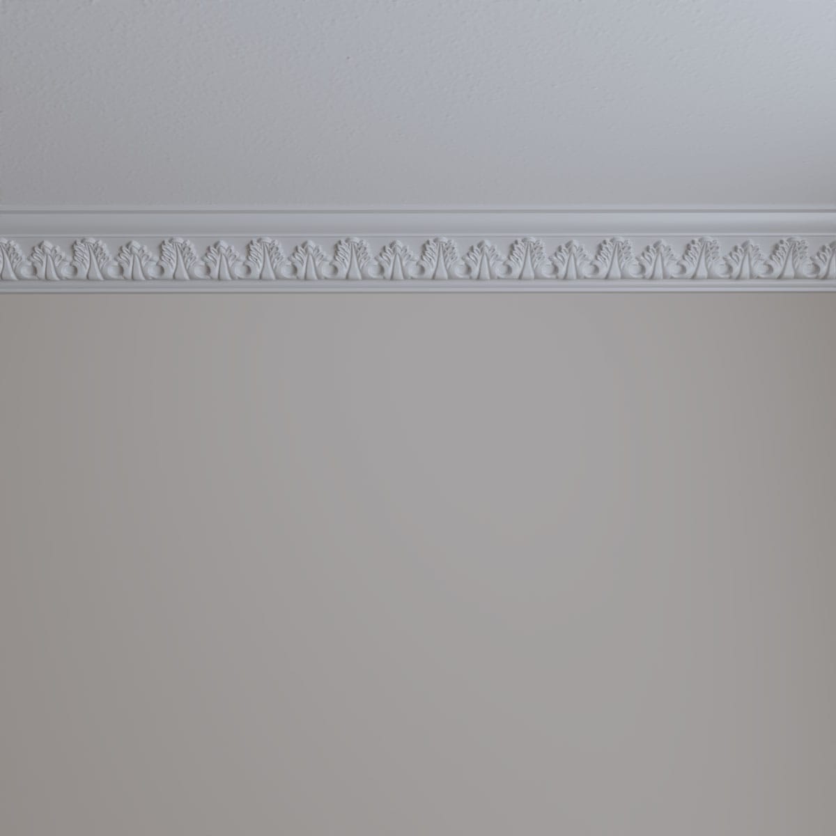 White Polyurethane Legacy Crown Moulding 94.5 inches