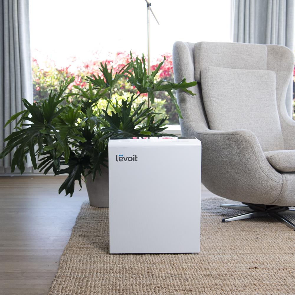 Levoit 4-Speed White True HEPA Air Purifier ENERGY STAR (Covers: 290-sq ft)  in the Air Purifiers department at