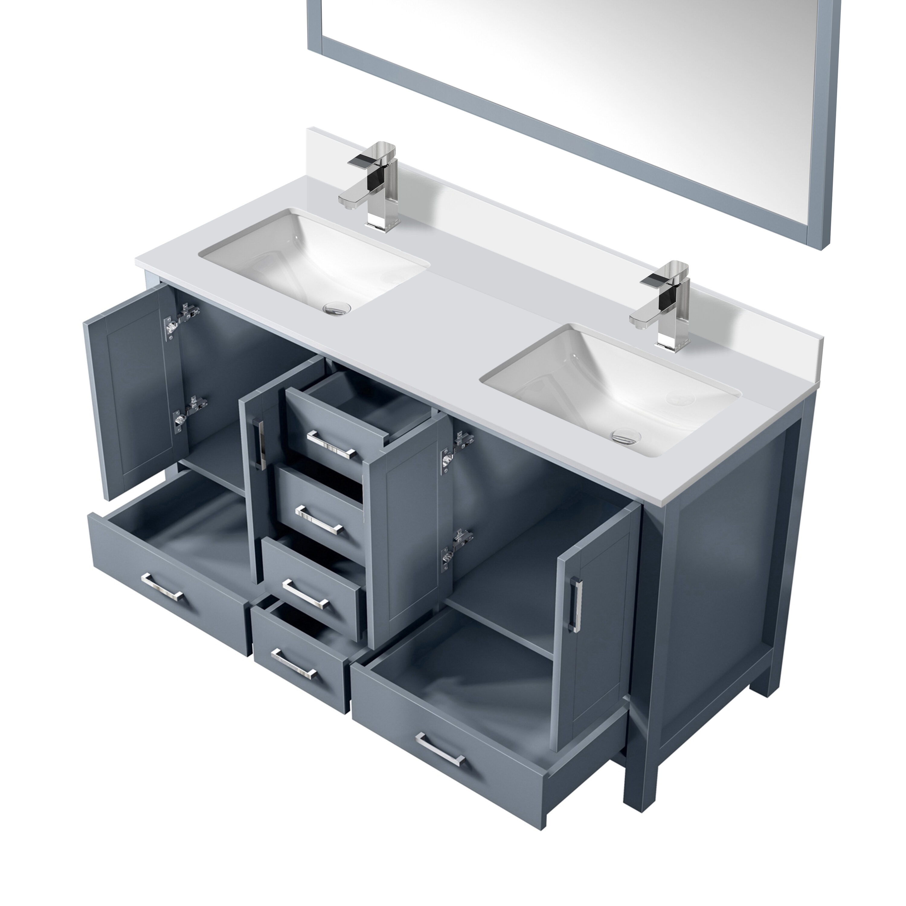 Lexora LVJ60DB311 Bath-Vanity-Combo - View #3