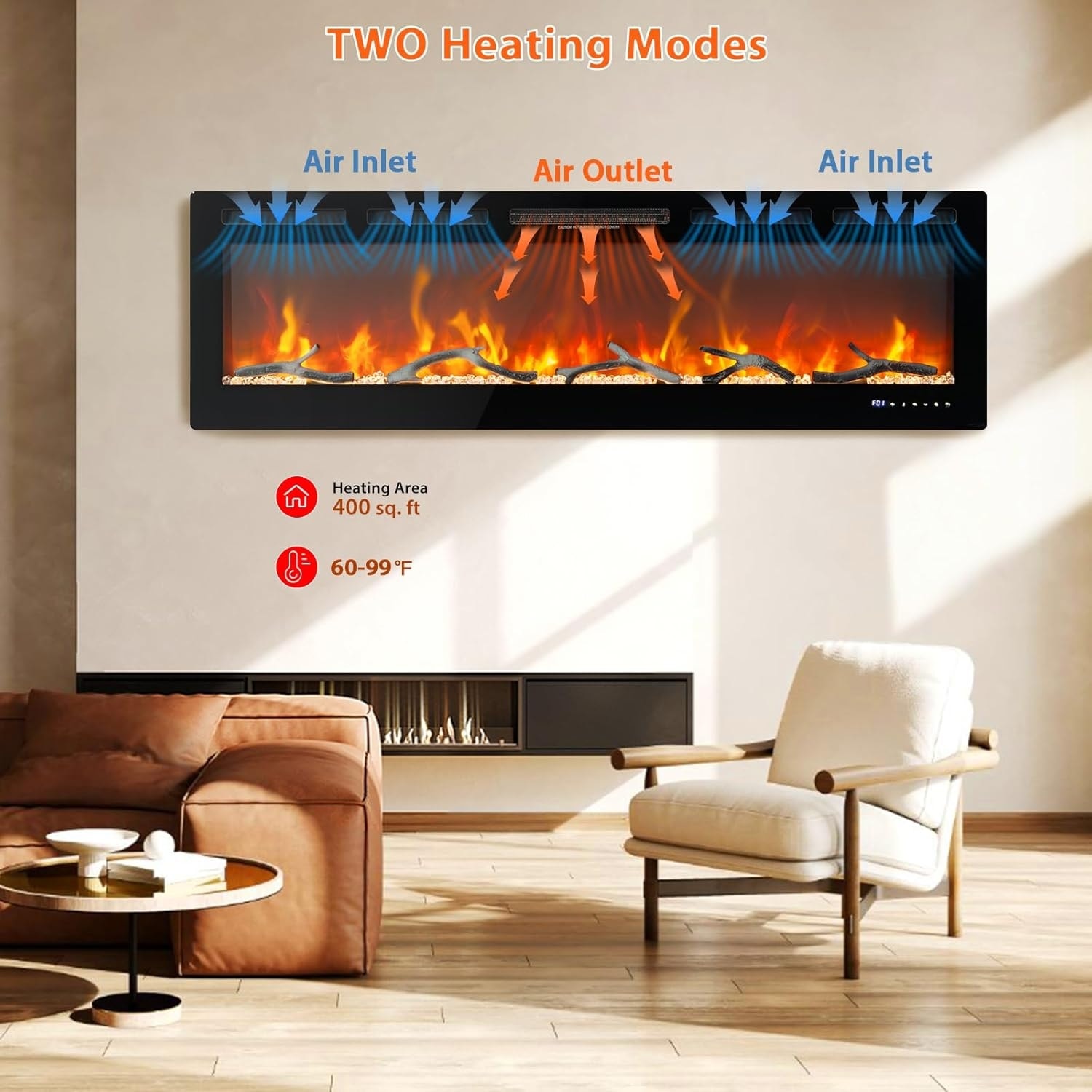 Qeetex LSHQQPHO-333KBSRW Electric-Fireplaces - View #3