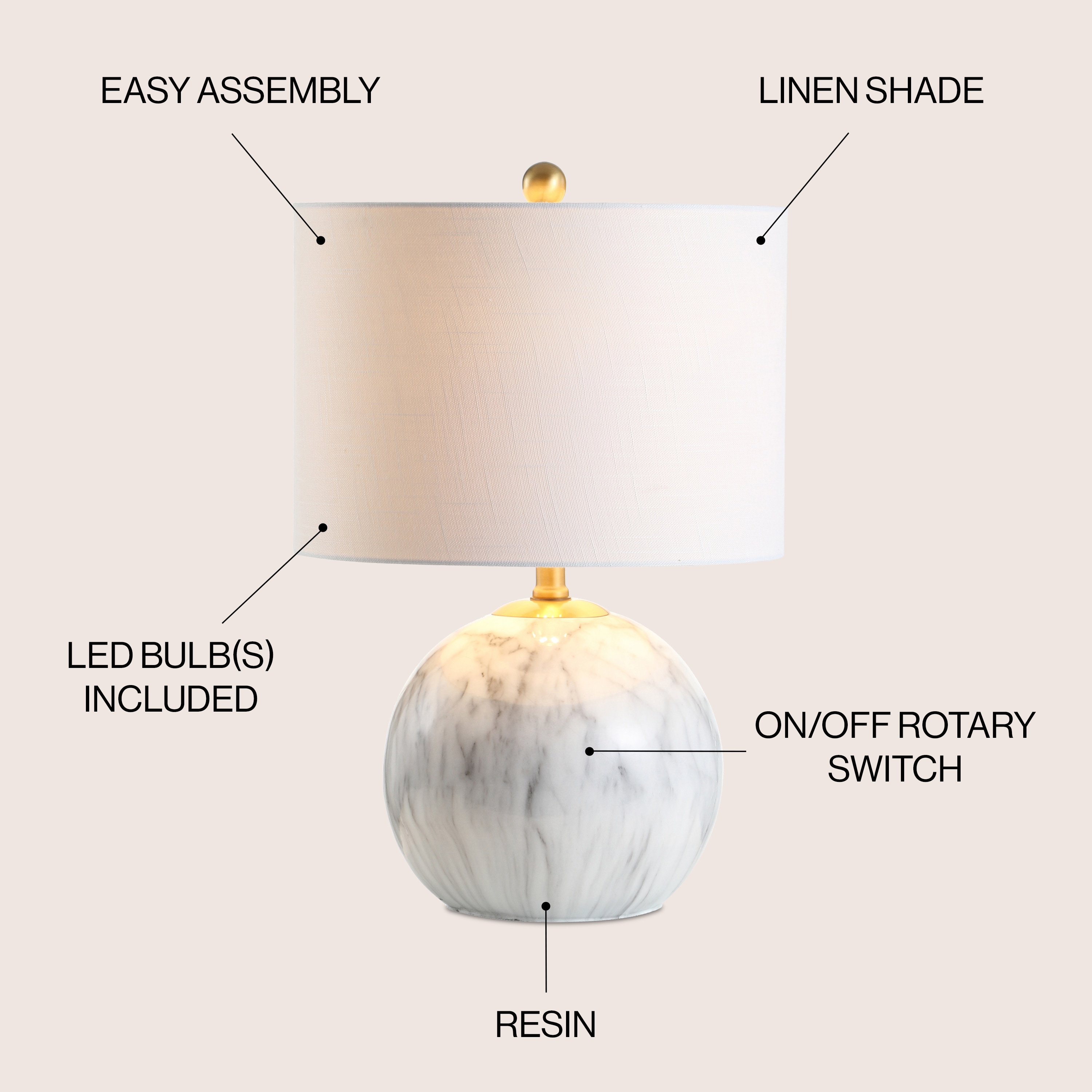 JONATHAN  Y JYL1064A Table-Lamps - View #3