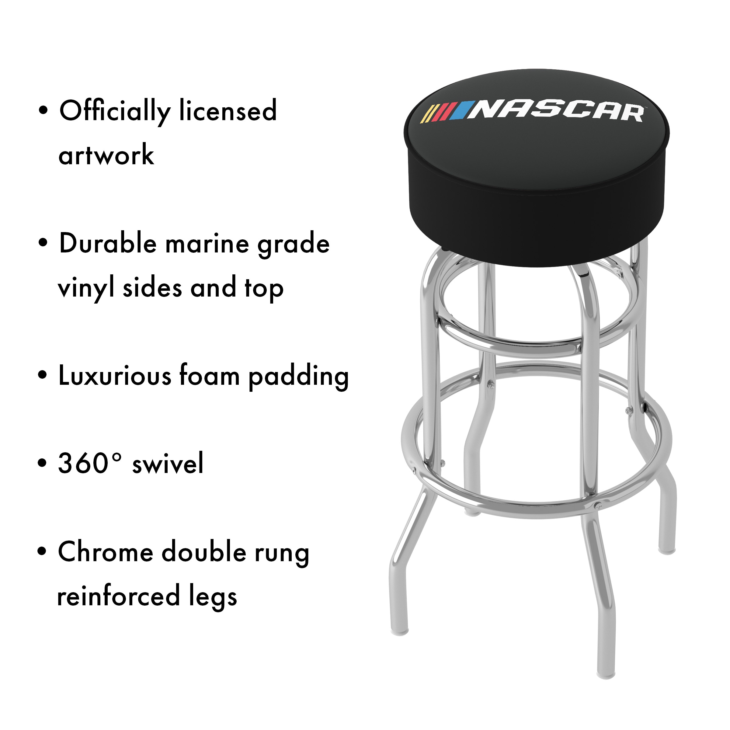 Trademark Gameroom NASCAR1000 stools - View #3