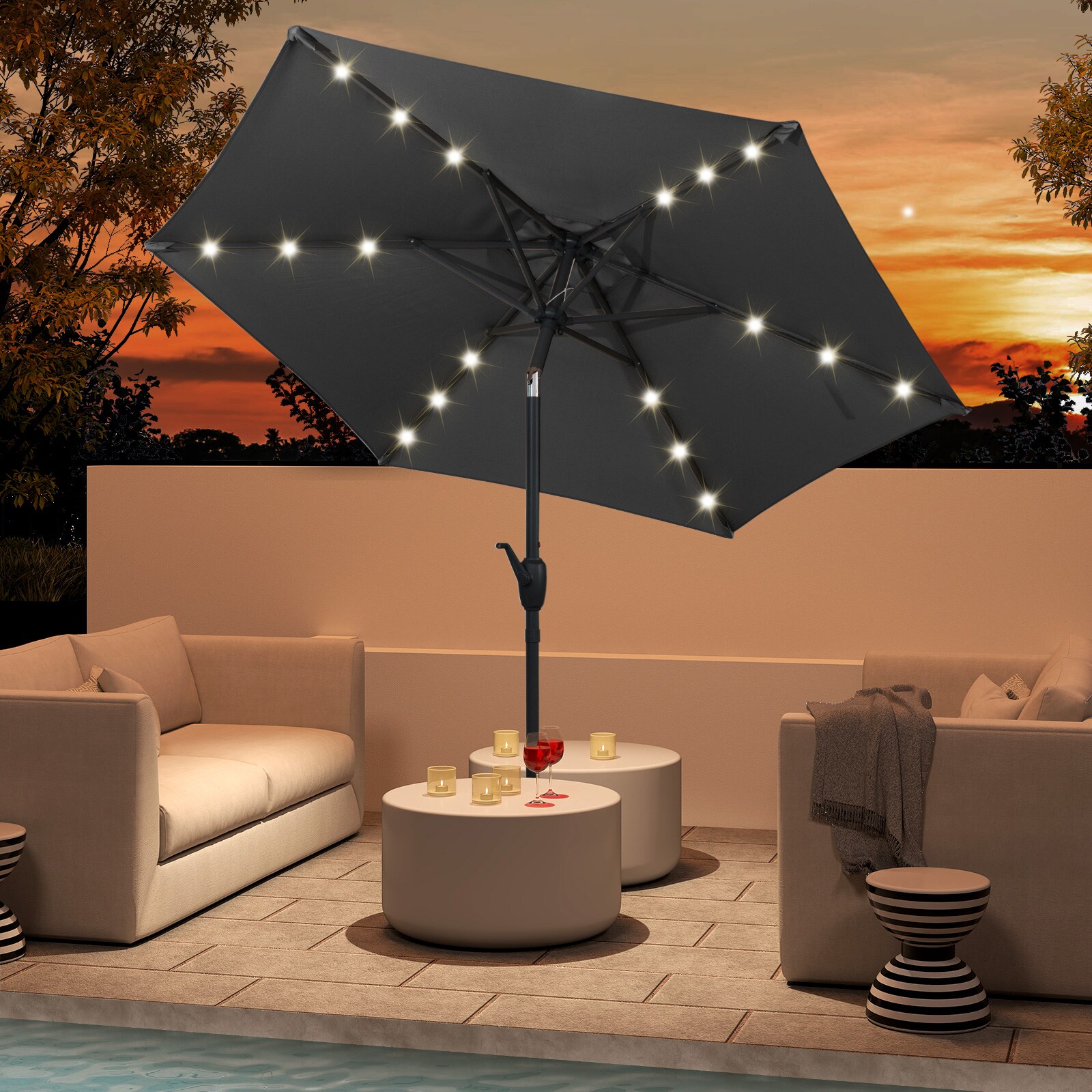 Slickblue D-CO-RG09121PN Umbrellas-2 - View #2