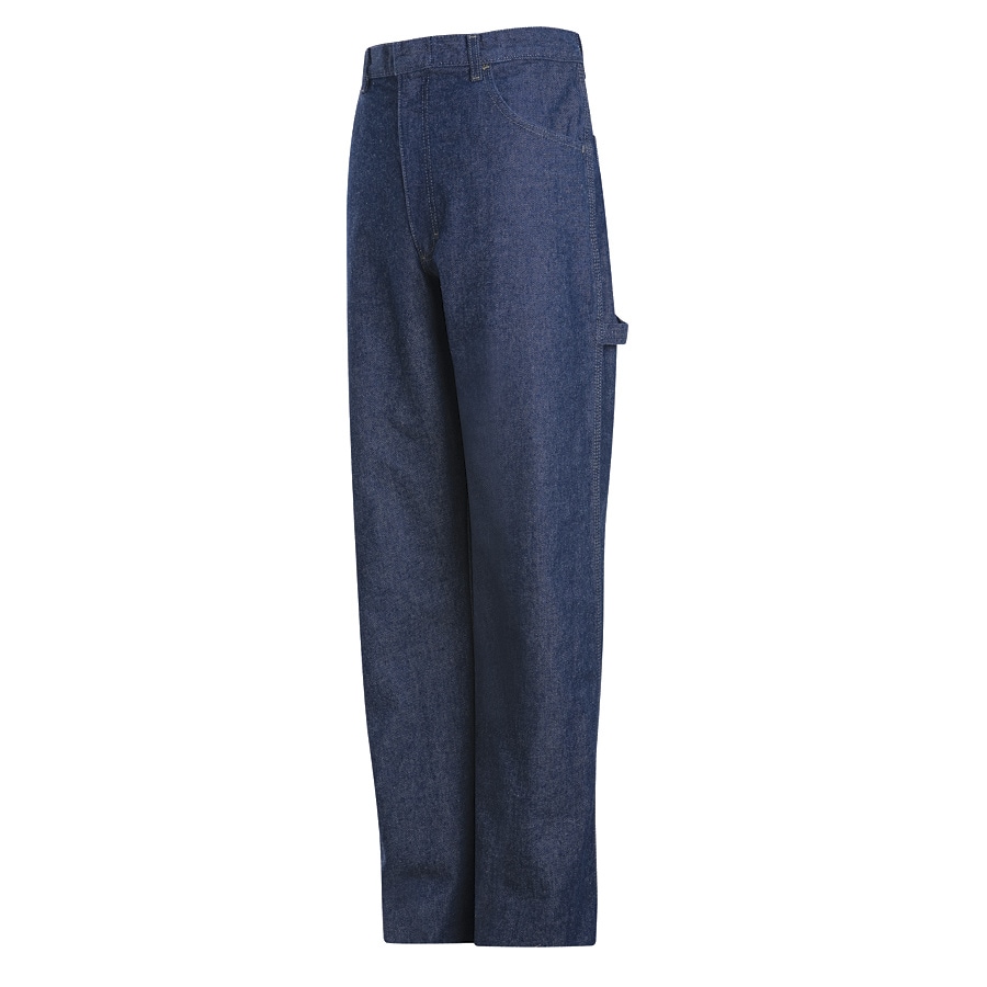 Bulwark Men's Blue Denim Jean Work Pants (40 X 30) in the Work Pants ...