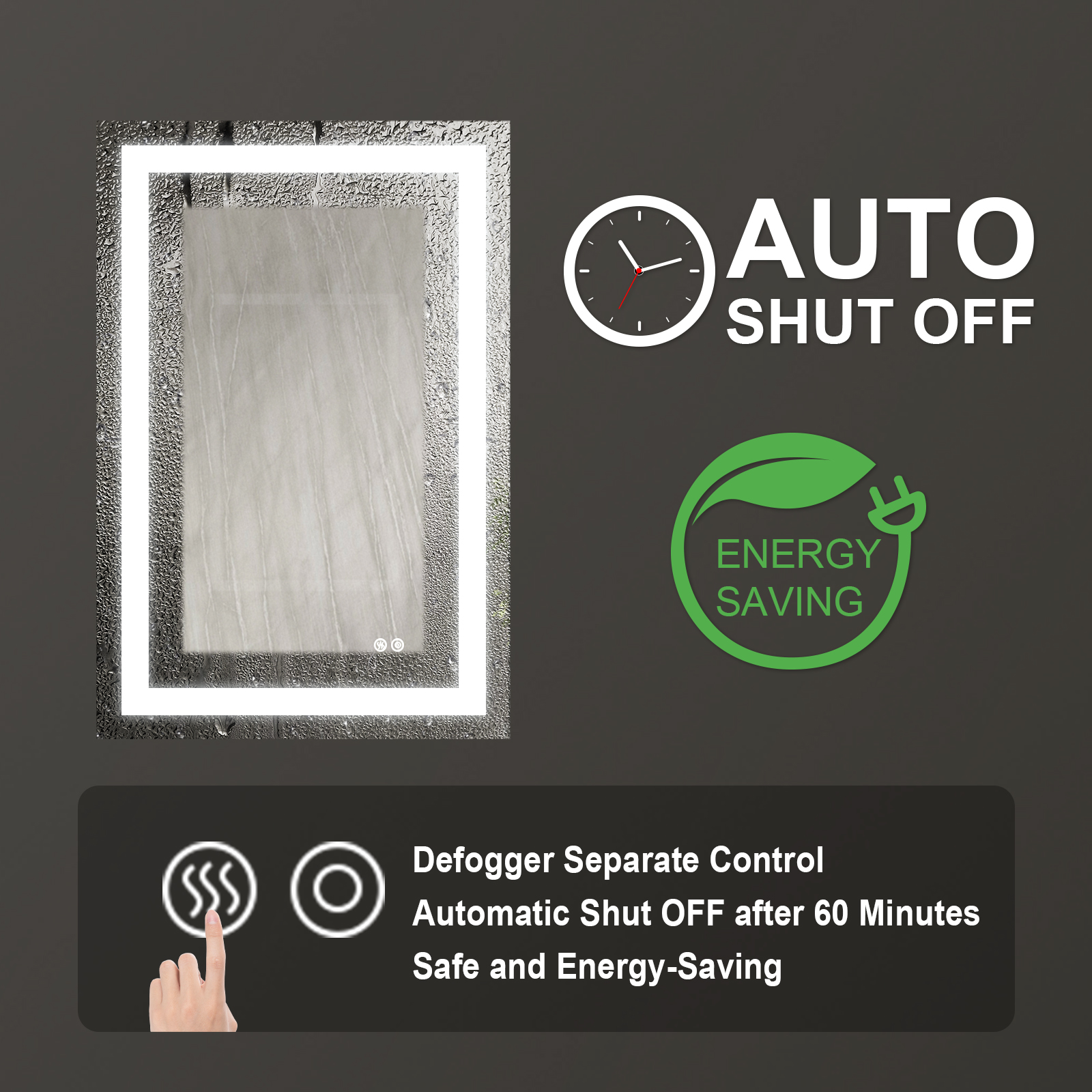 CALVON M1ABMR2436 Framed-Bath-Mirrors - View #7