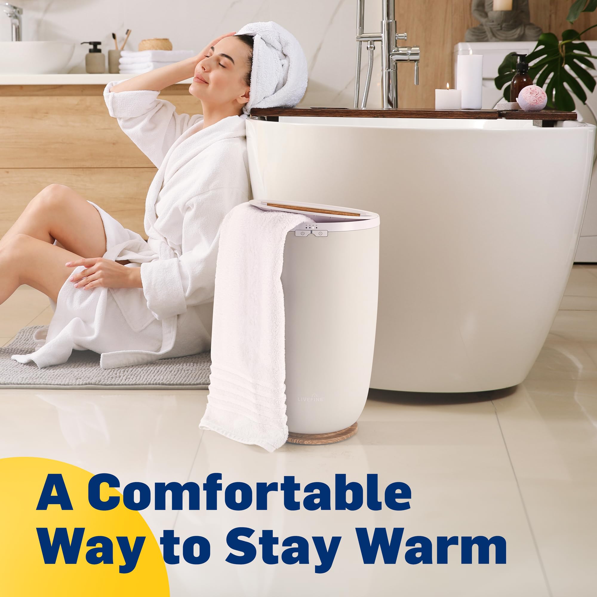 LiveFine LFHTTW04GY Towel-Warmers - View #3
