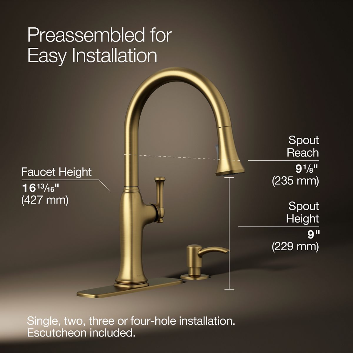 KOHLER R33393-SD-2MB Kitchen-Faucets - View #3