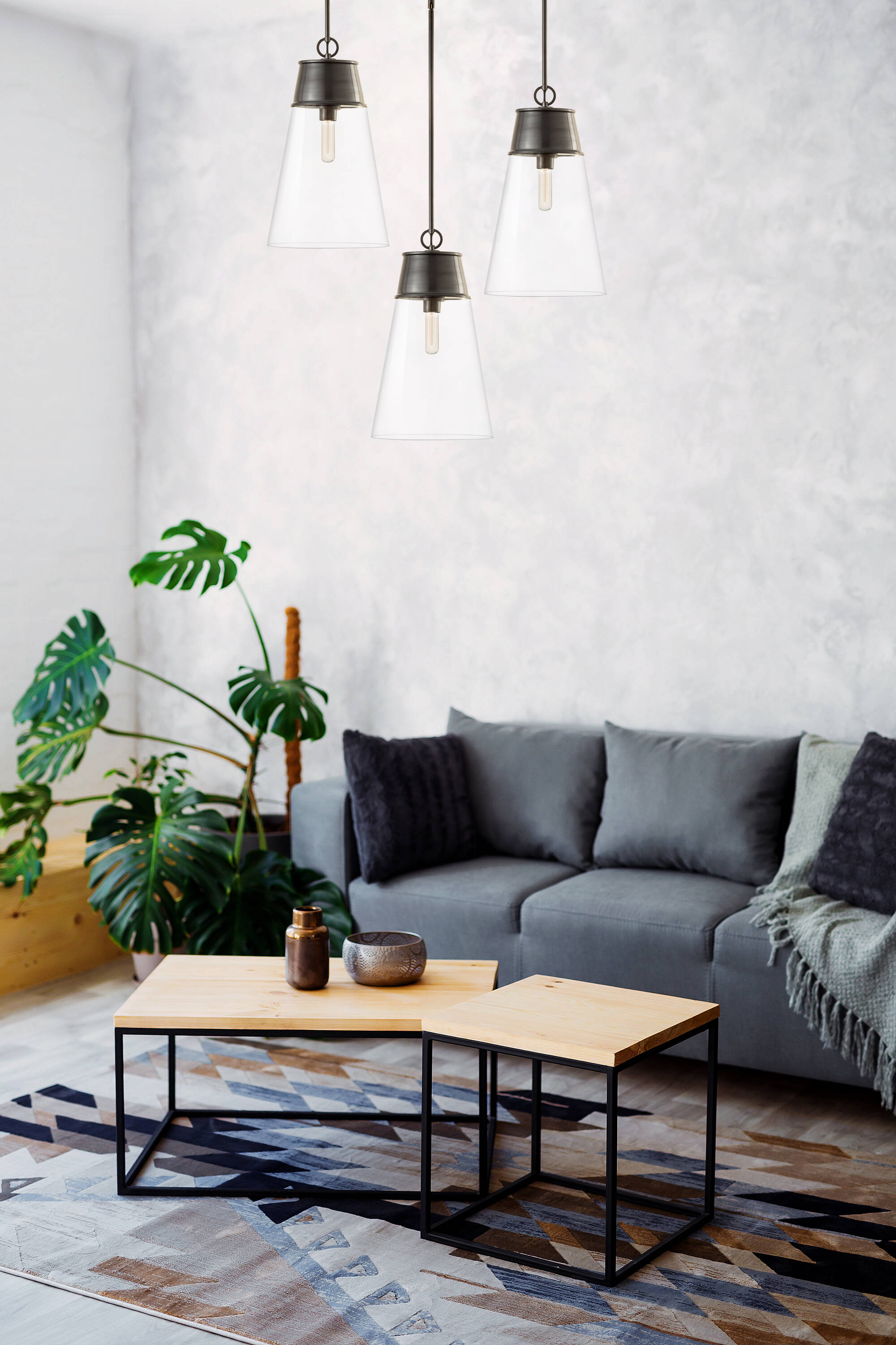 Z-Lite 2300P12-BP Pendant-Lights - View #6
