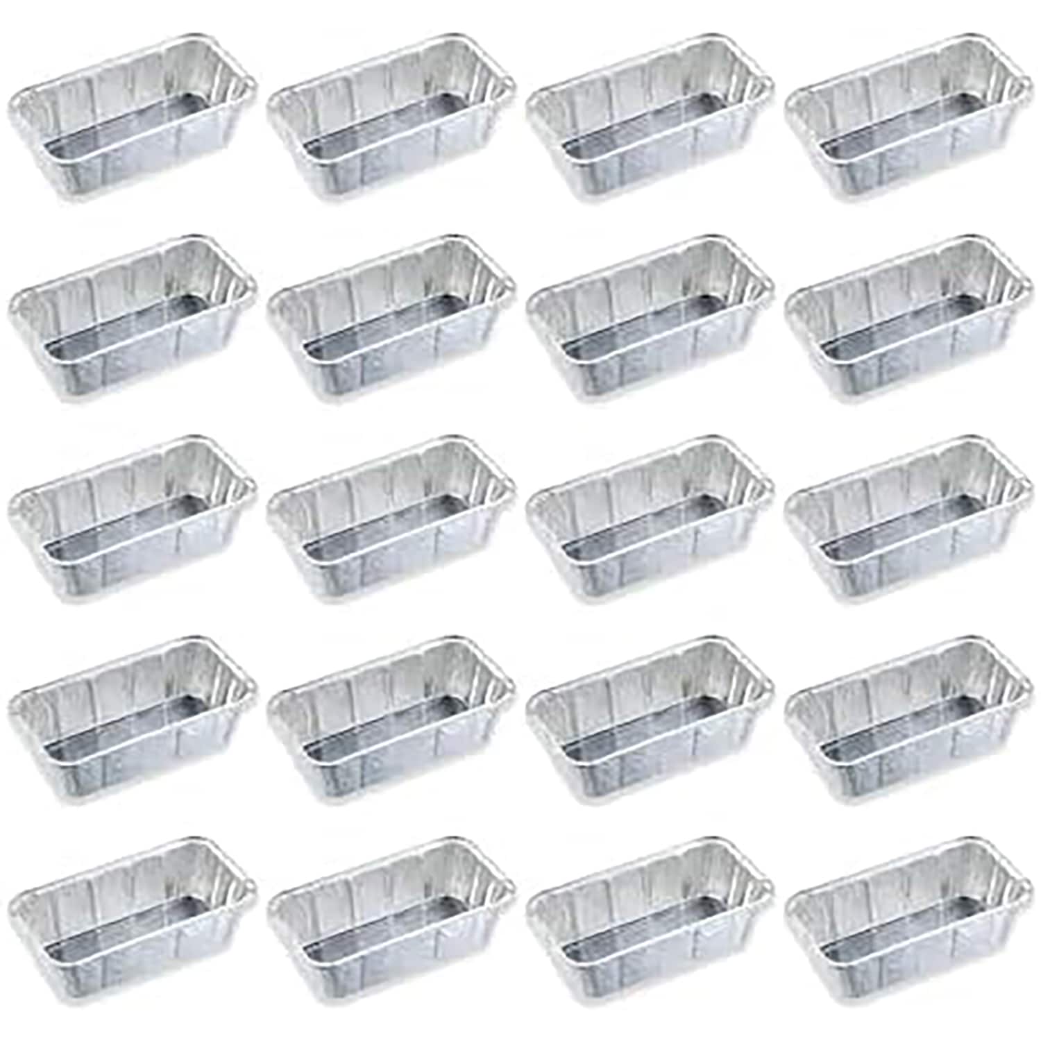 Etokfoks Aoibox  20 Pack Grease Tray Liners Drip Pans Replacement for 4 Burner and Pro Series 5 Burner Gas Griddle