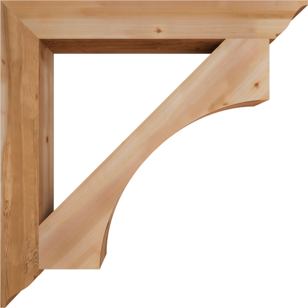 Ekena Millwork BKT06X48X48WTL01SWR Exterior-Brackets-Braces - View #3
