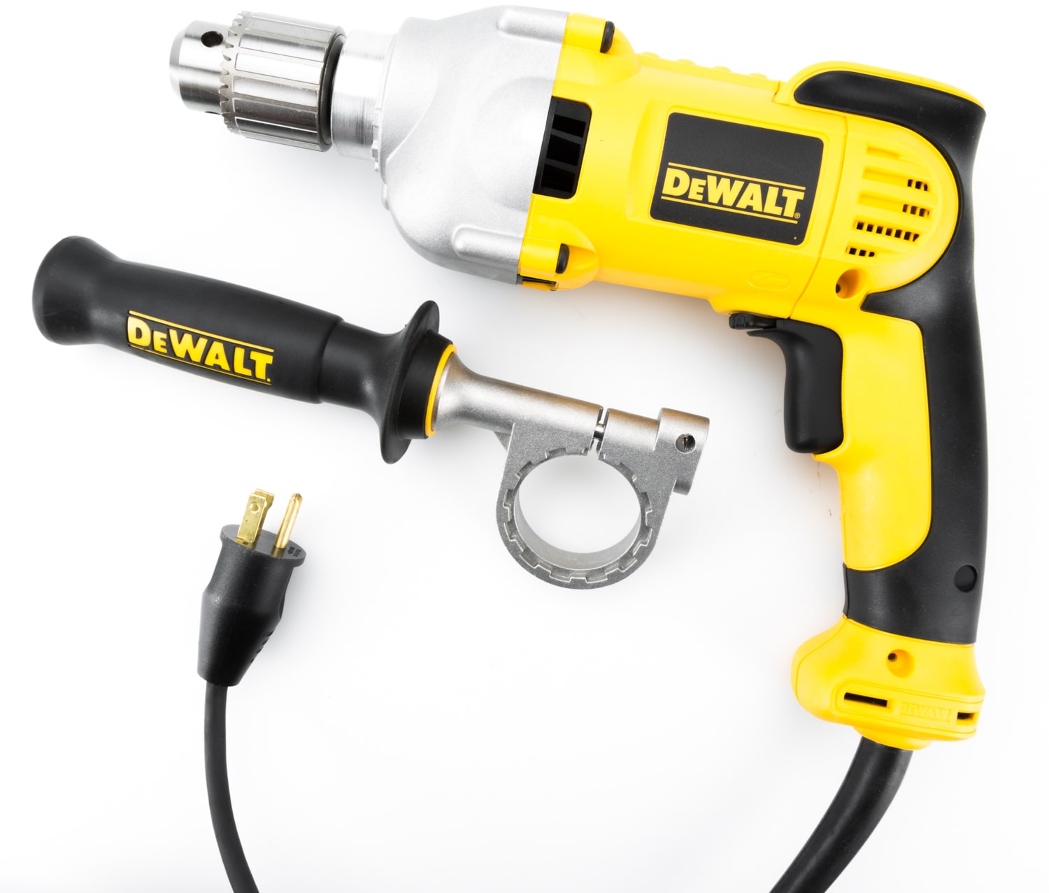 DEWALT Electric Drill, Mid Handle Grip, 1/2-Inch, 10-Amp (DWD215G)