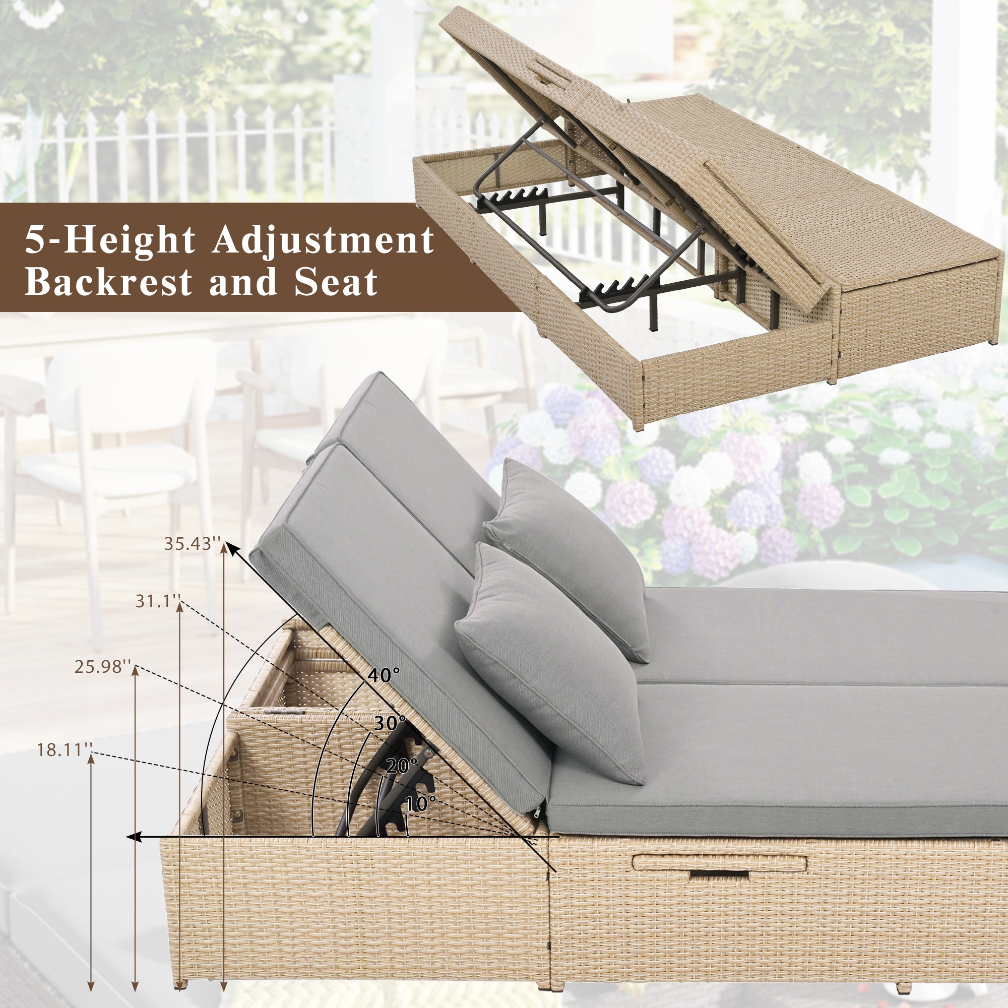 JIMSMAISON BOTMPDB06BRO Patio-Sofas-Daybeds - View #9