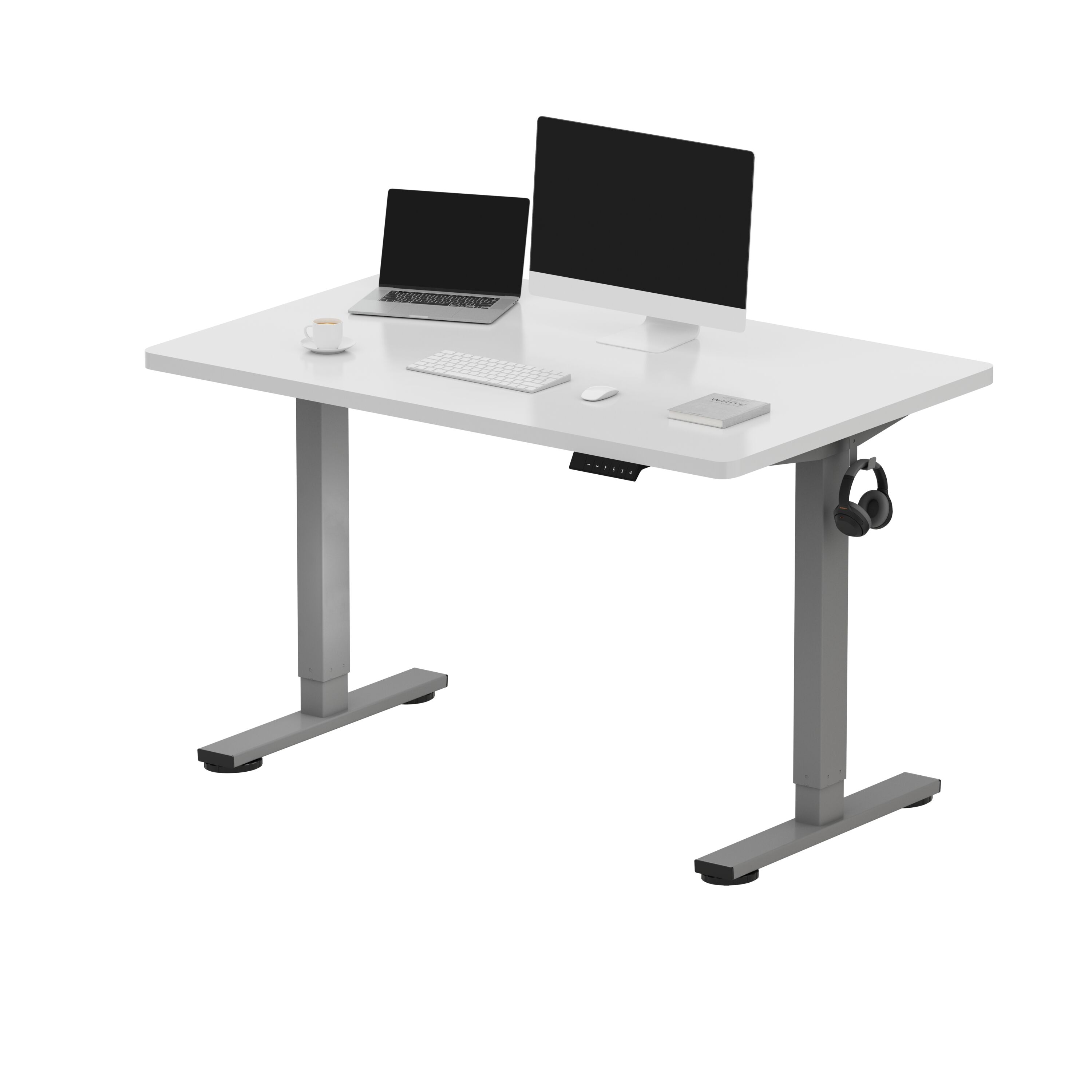 FlexiSpot E2SR4830W 48-in White Modern/Contemporary Standing desk