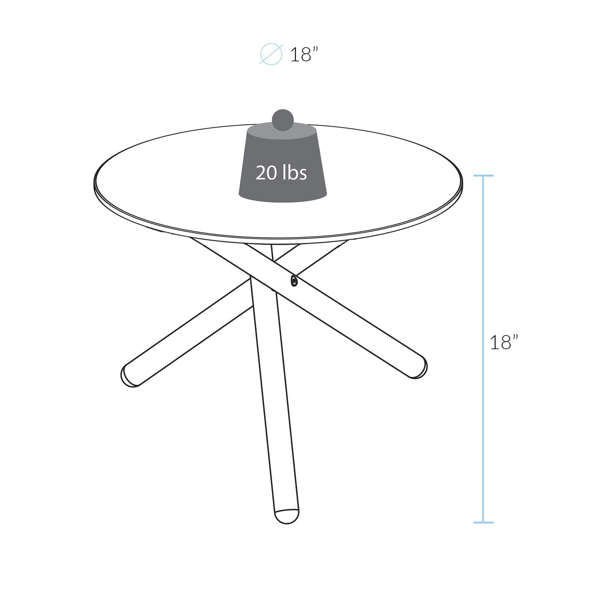 Casual Home 605-77 End-Tables - View #5