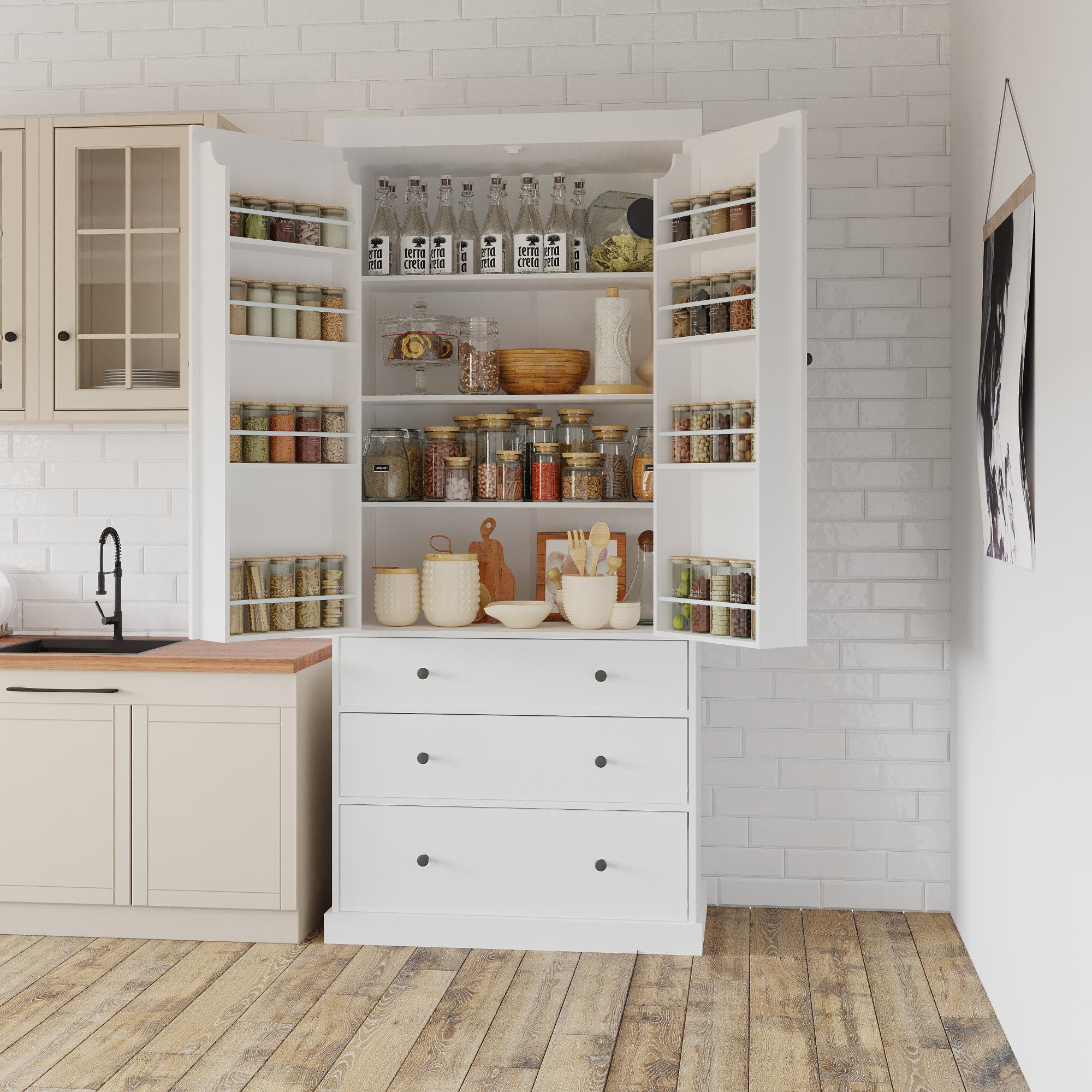 SINOFURN SYA330155WD Dining-Kitchen-Storarge - View #2