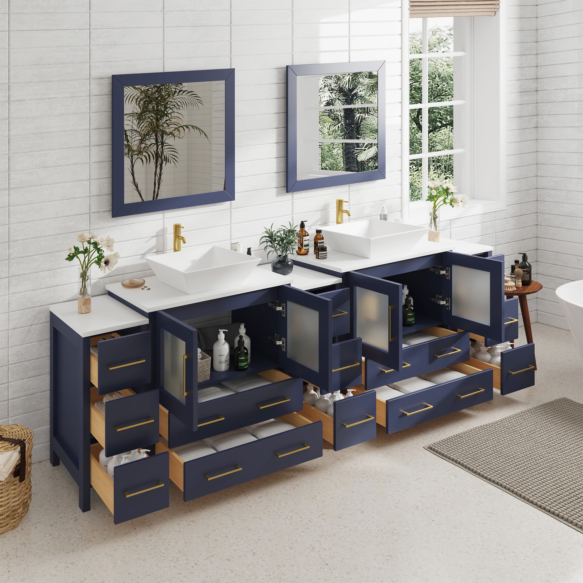 Vanity Art VA3130-96B Bath-Vanity-Combo - View #3