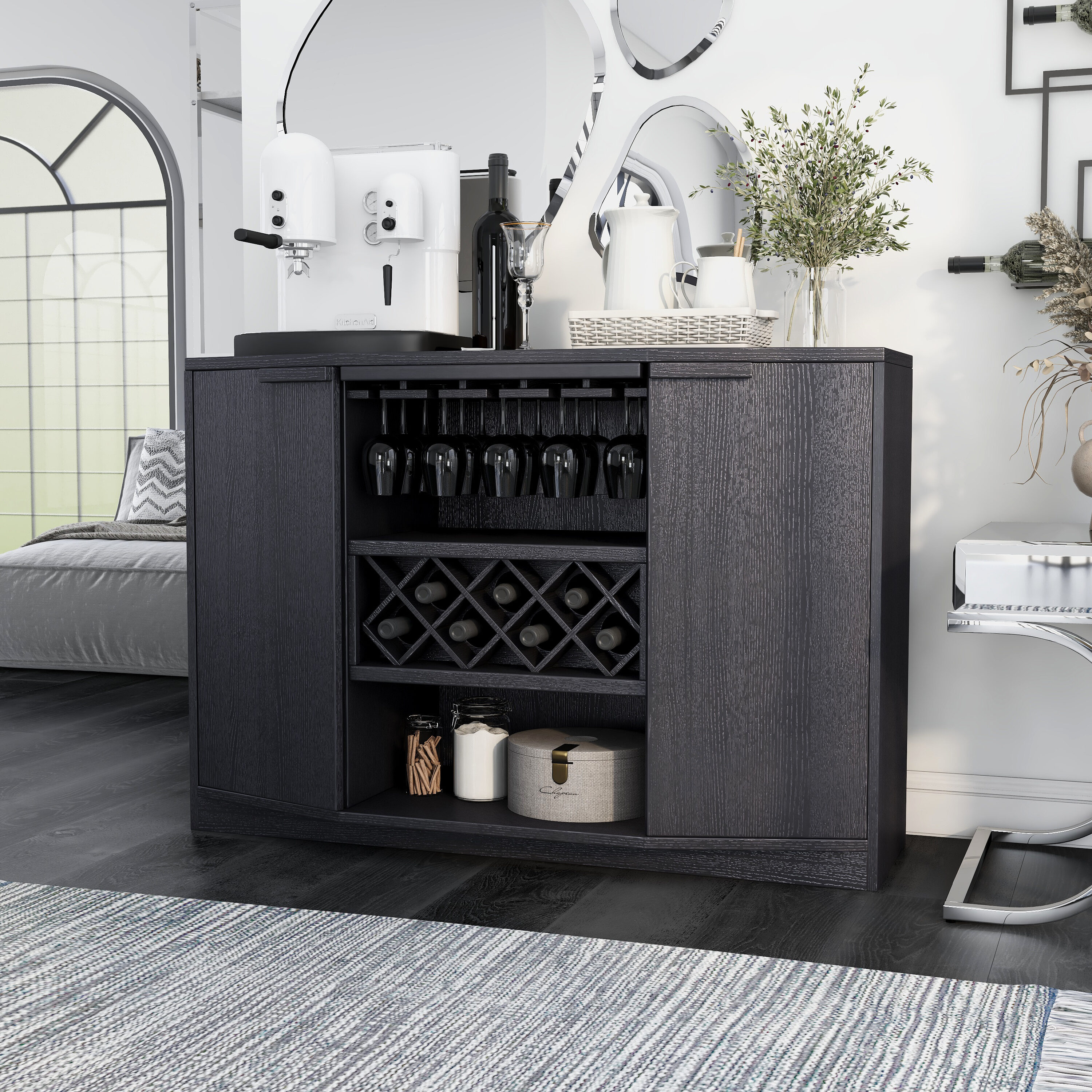Furniture of America YNJ-1445-1 Dining-Kitchen-Storarge - View #4