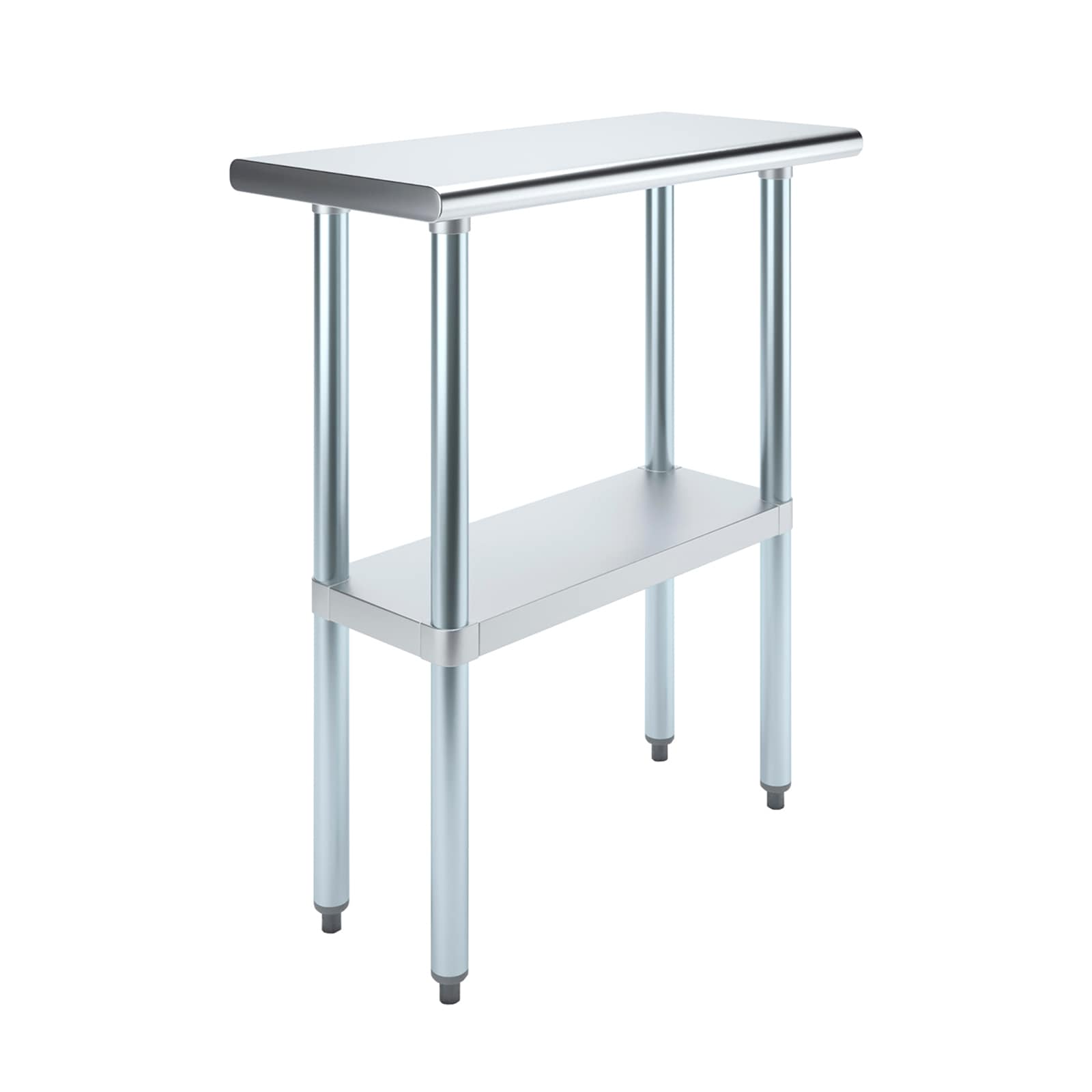 Amgood 14 in. x 30 in. Stainless Steel Table