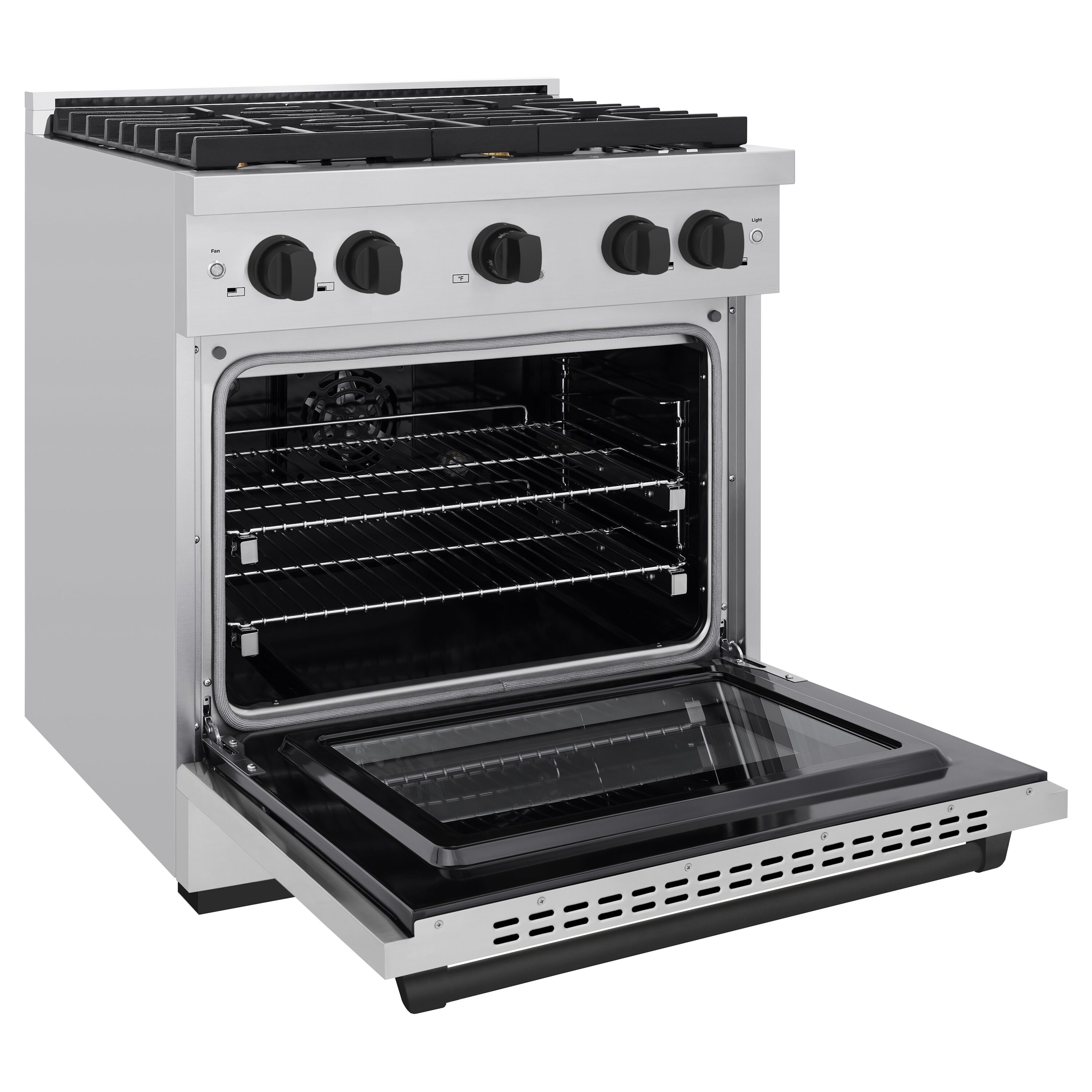 ZLINE KITCHEN & BATH SDRZ-30-MB Dual-Fuel-Ranges - View #4