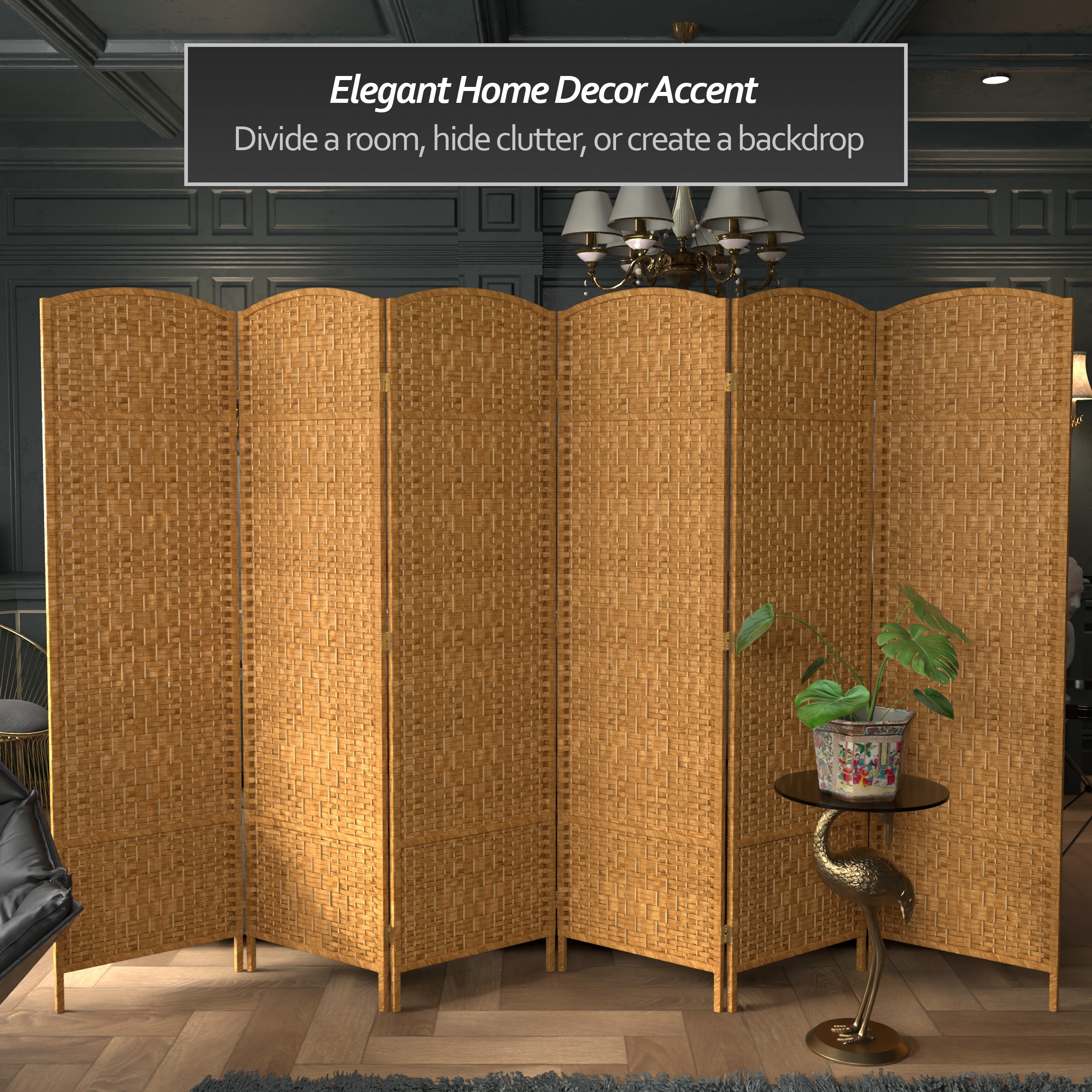 Red Lantern FB-OPDMND-6P-LBG Indoor-Privacy-Screens - View #2