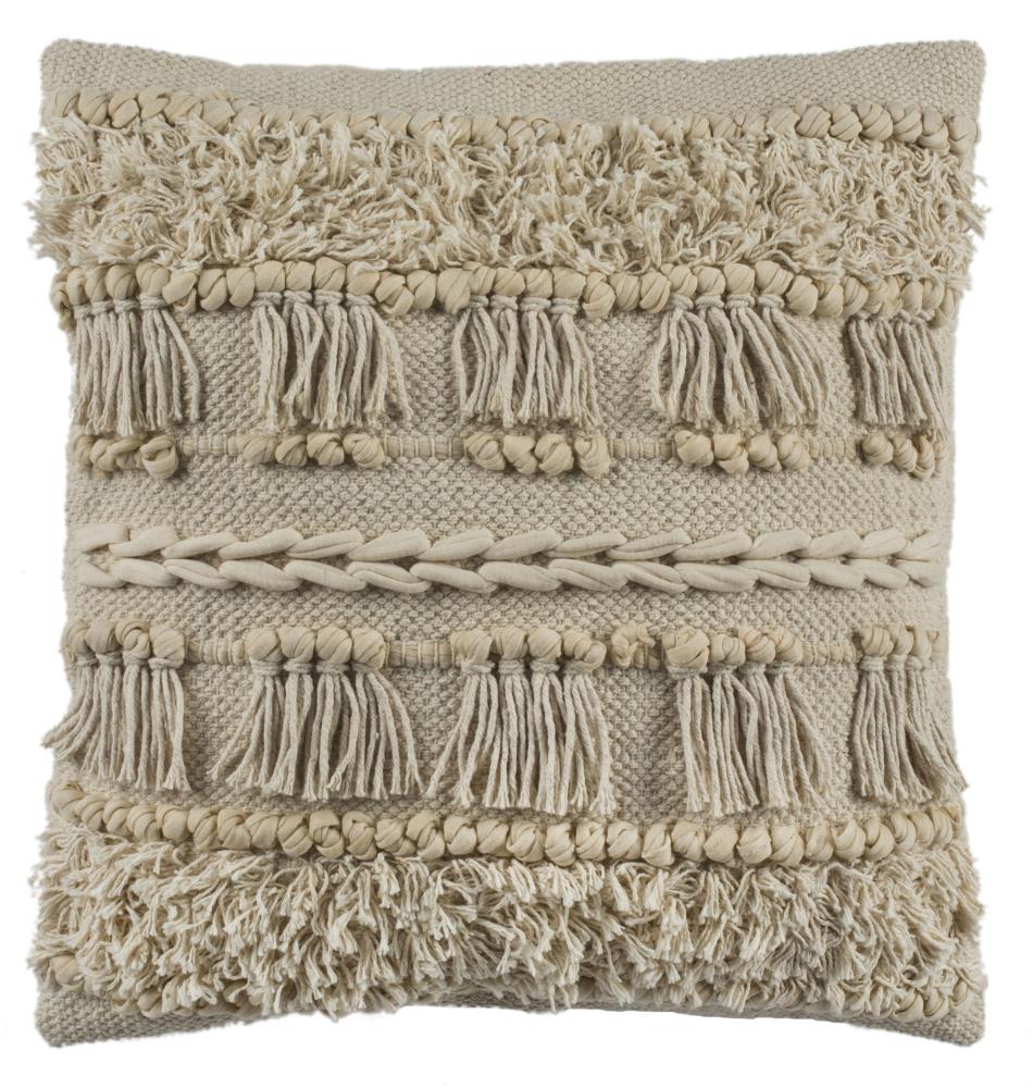 Safavieh Kaya 18-in W X 18-in L Cream Indoor Decorative Pillow In The 