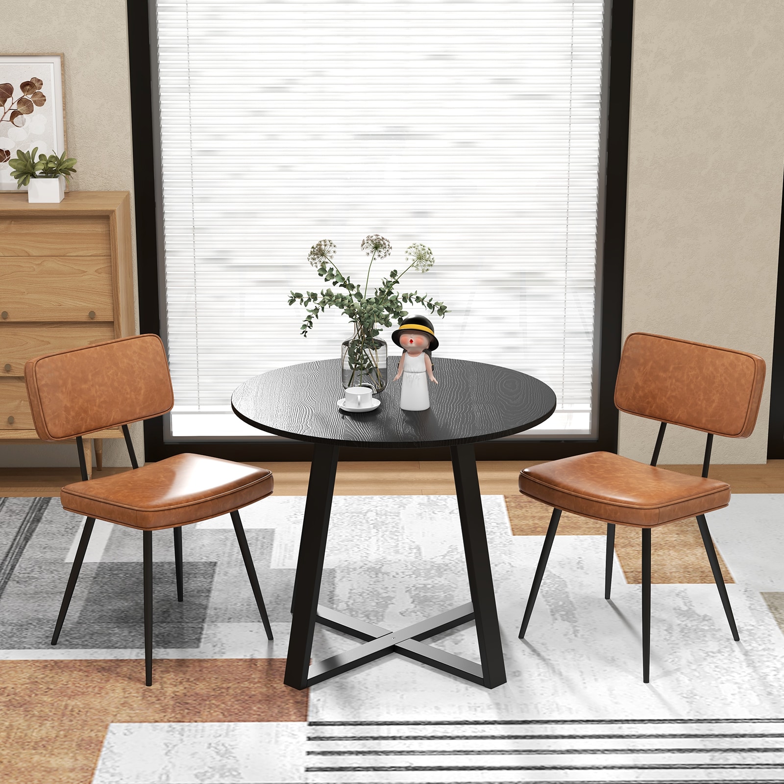 Slickblue D-CO-2-NB96175CK Dining-Chairs - View #3