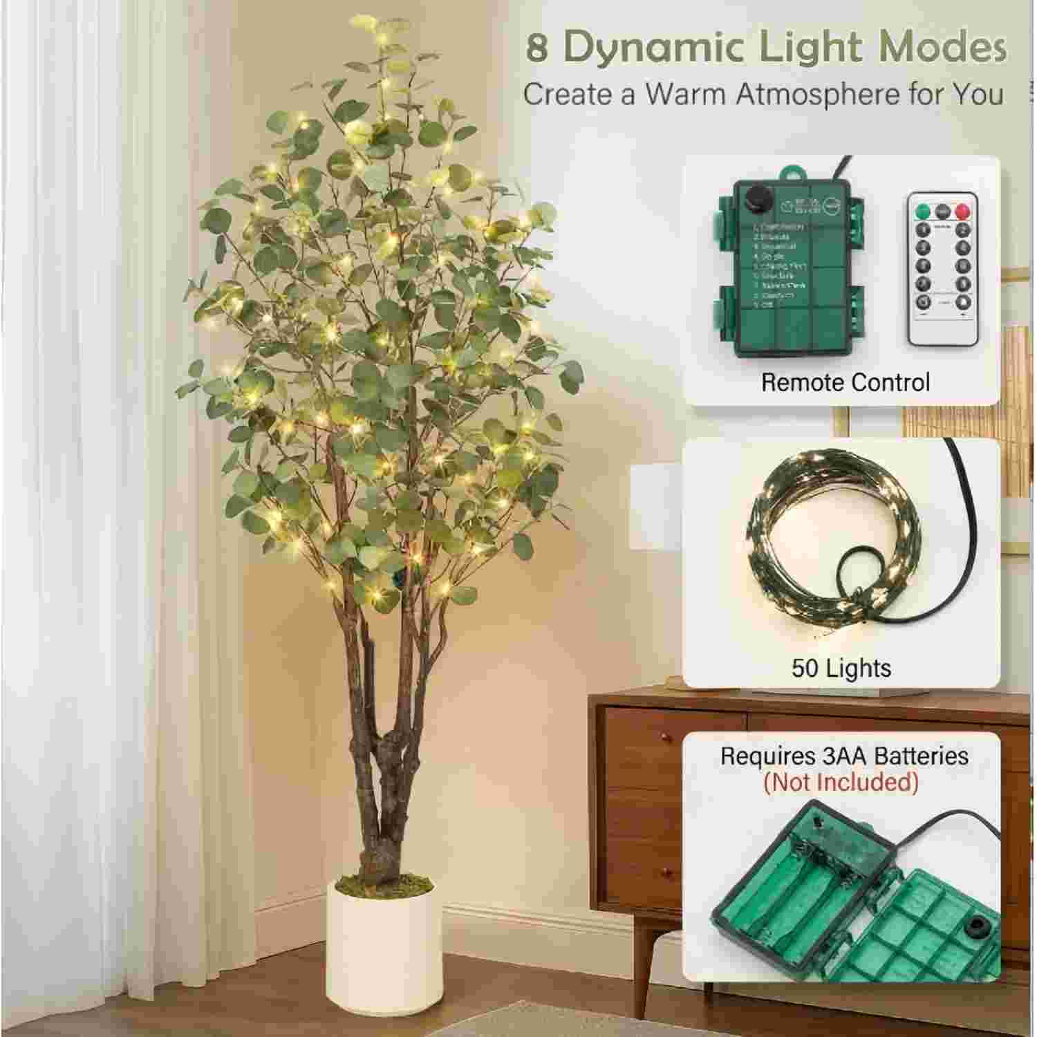 WhizMax DF-PHK-33YM5S9F Artificial-Plants-Trees - View #2