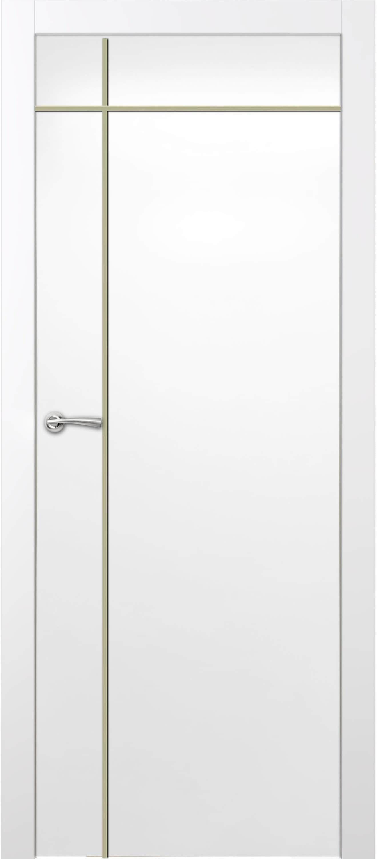 Valusso Design KeyLargo 30in x 80in White Flush Hollow Core