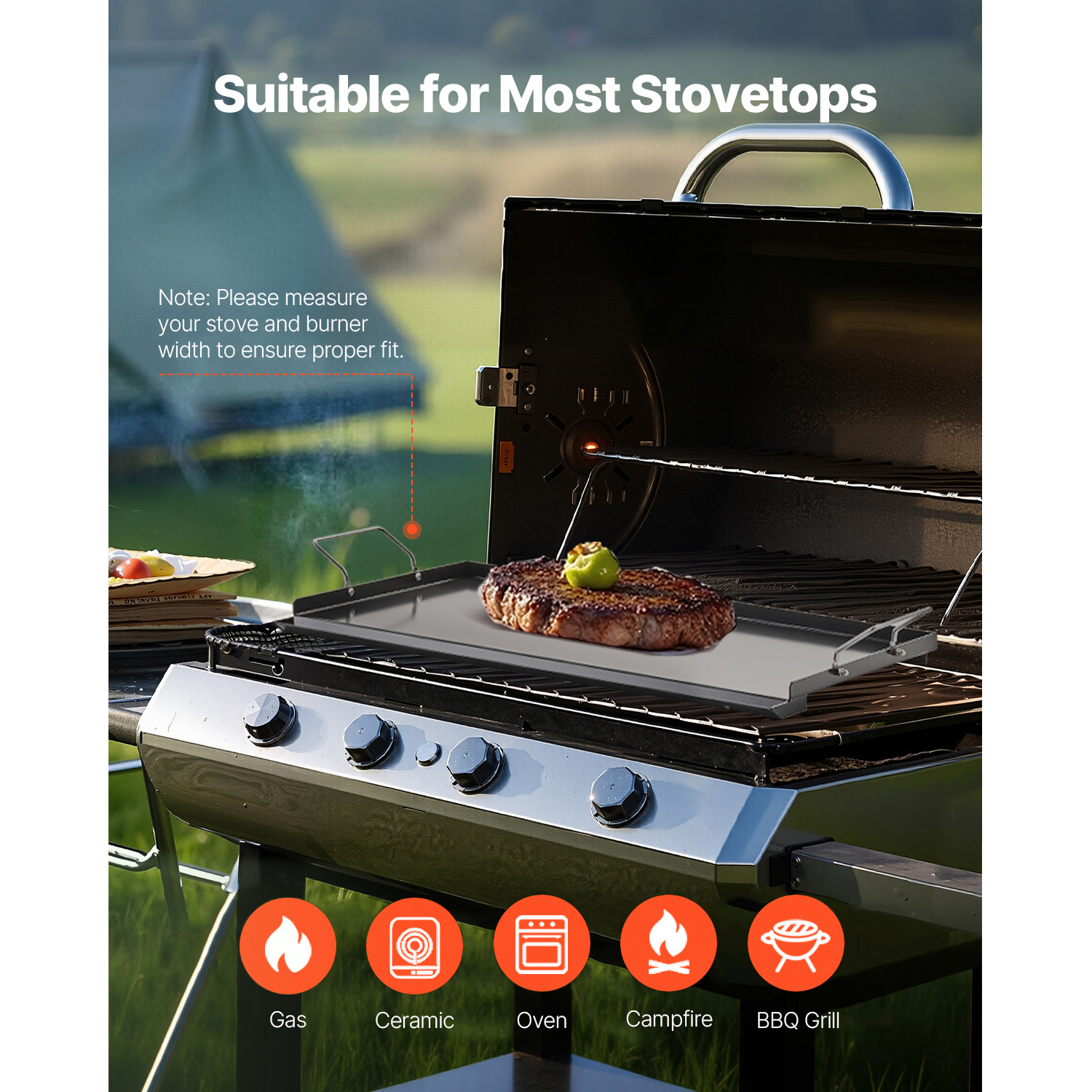 VEVOR SCDCJPTG241611358V0 Grill-Toppers - View #6