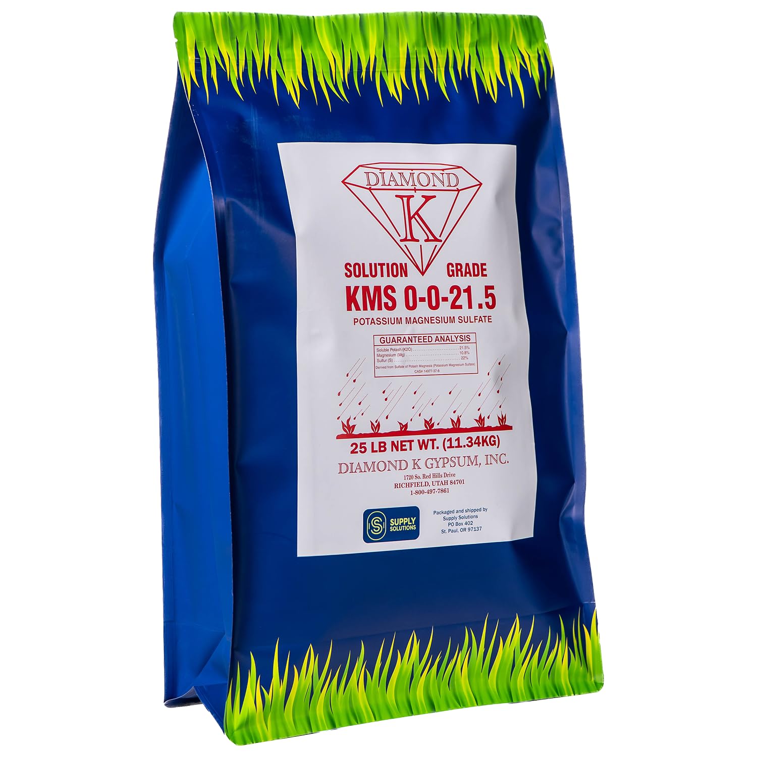 Supply Solutions - KMS 0 0 21.5 (Potassium Magnesium Sulfate) Fertilizer   Plant Food   The Best ...