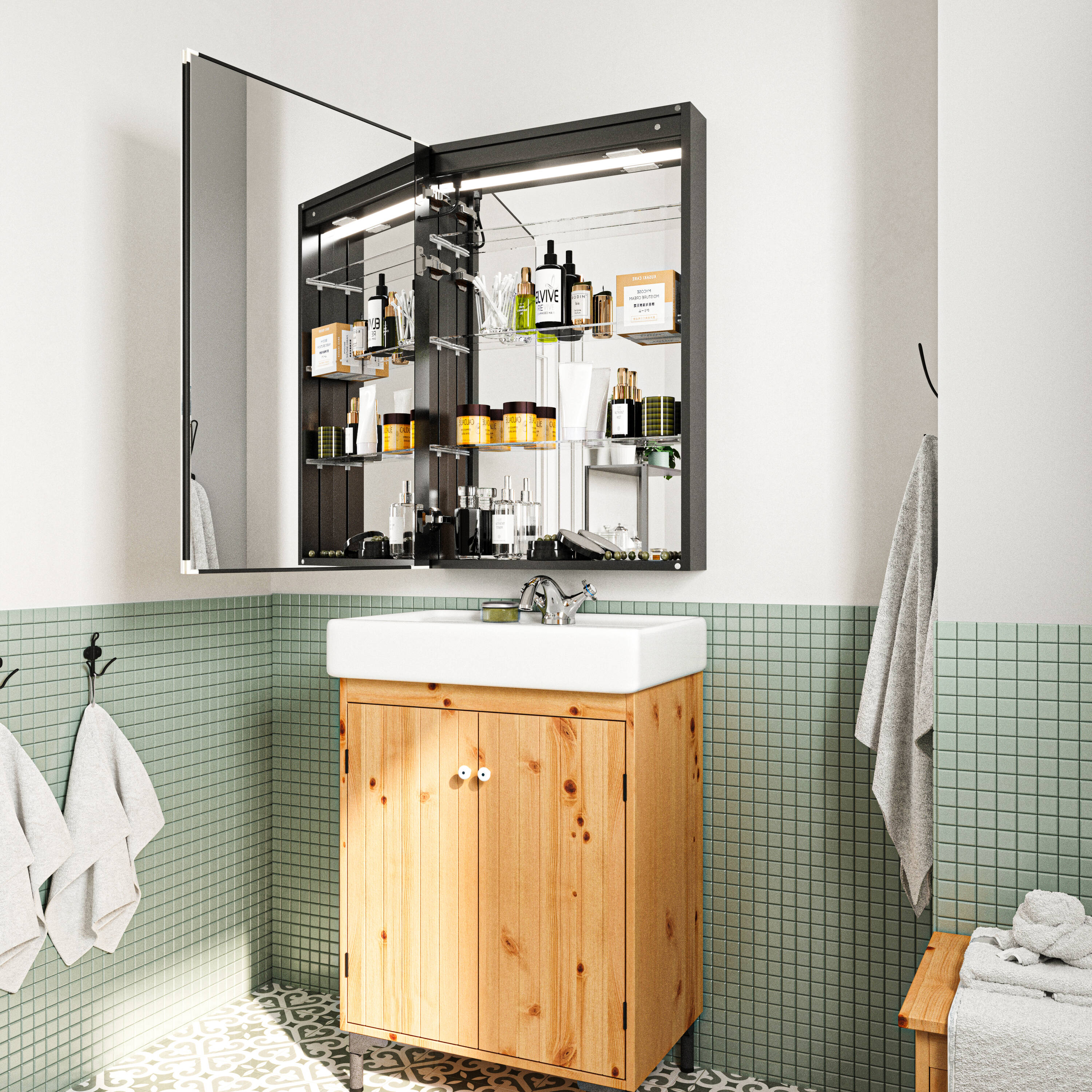 waterpar WPLO-2217 Bathroom-Medicine-Cabinets - View #7