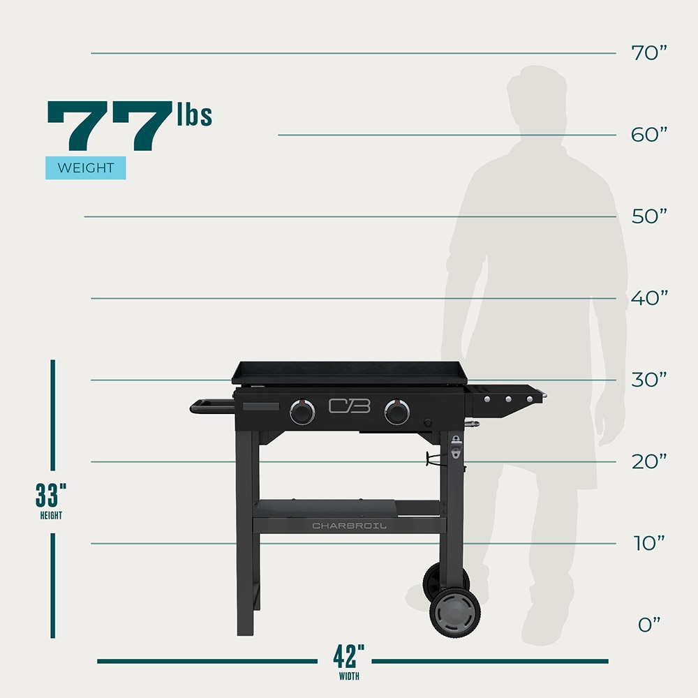 Charbroil 463459924 Flat-Top-Grills - View #15
