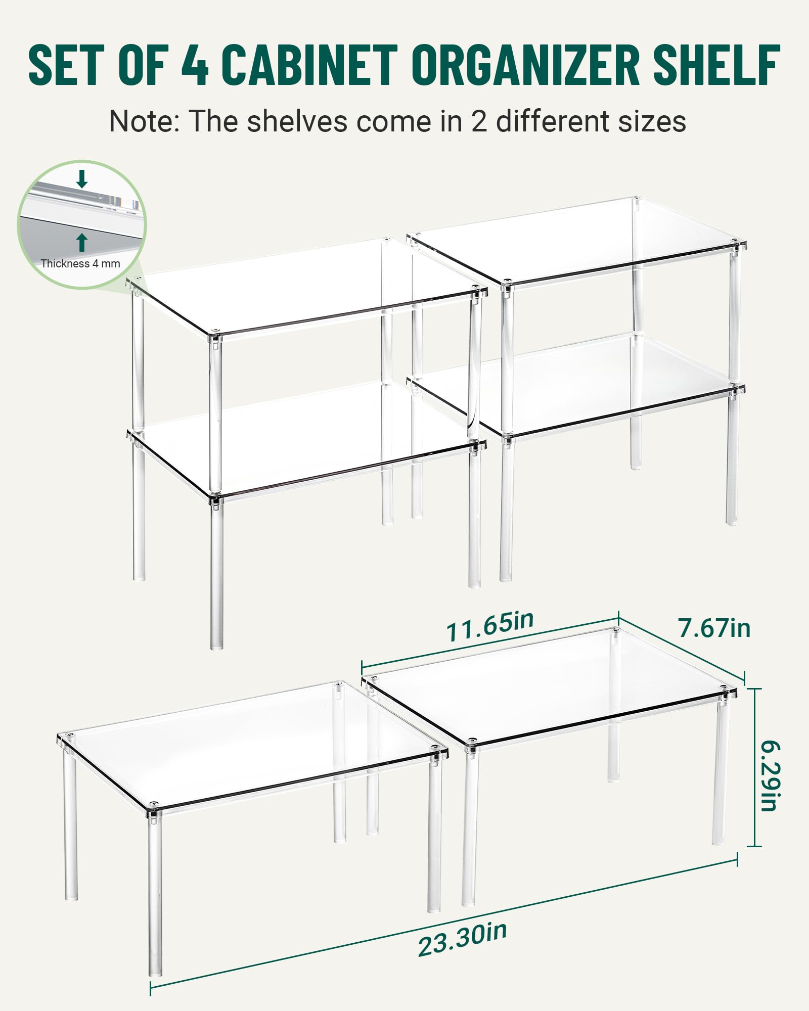 Aoibox LABVH55H Pull-Out-Cabinet-Baskets - View #4