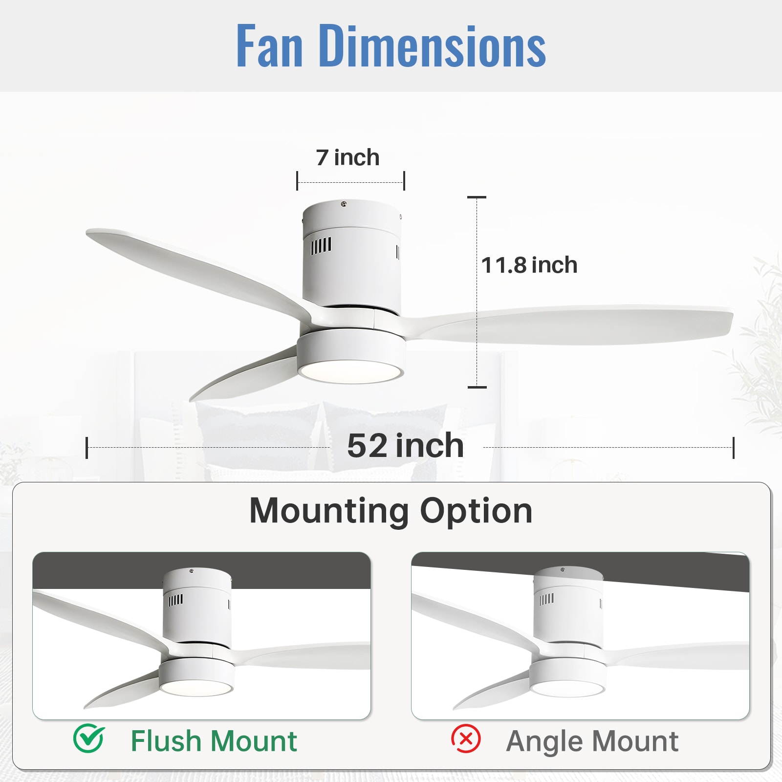 Sofucor LS-52K077-WH-DC-WH Ceiling-Fans - View #8