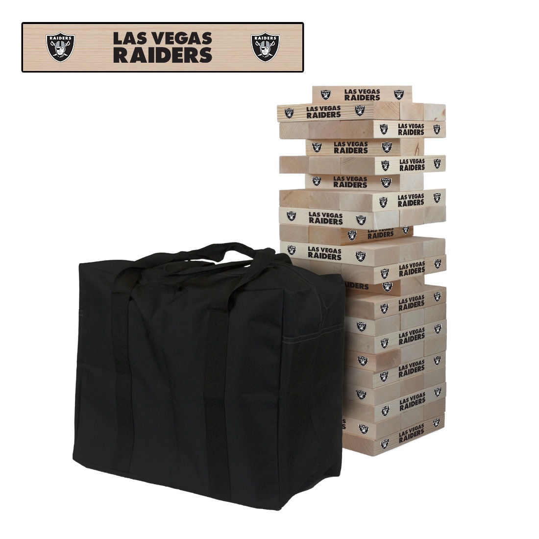 Victory Tailgate Las Vegas Raiders Outdoor Stacking Game