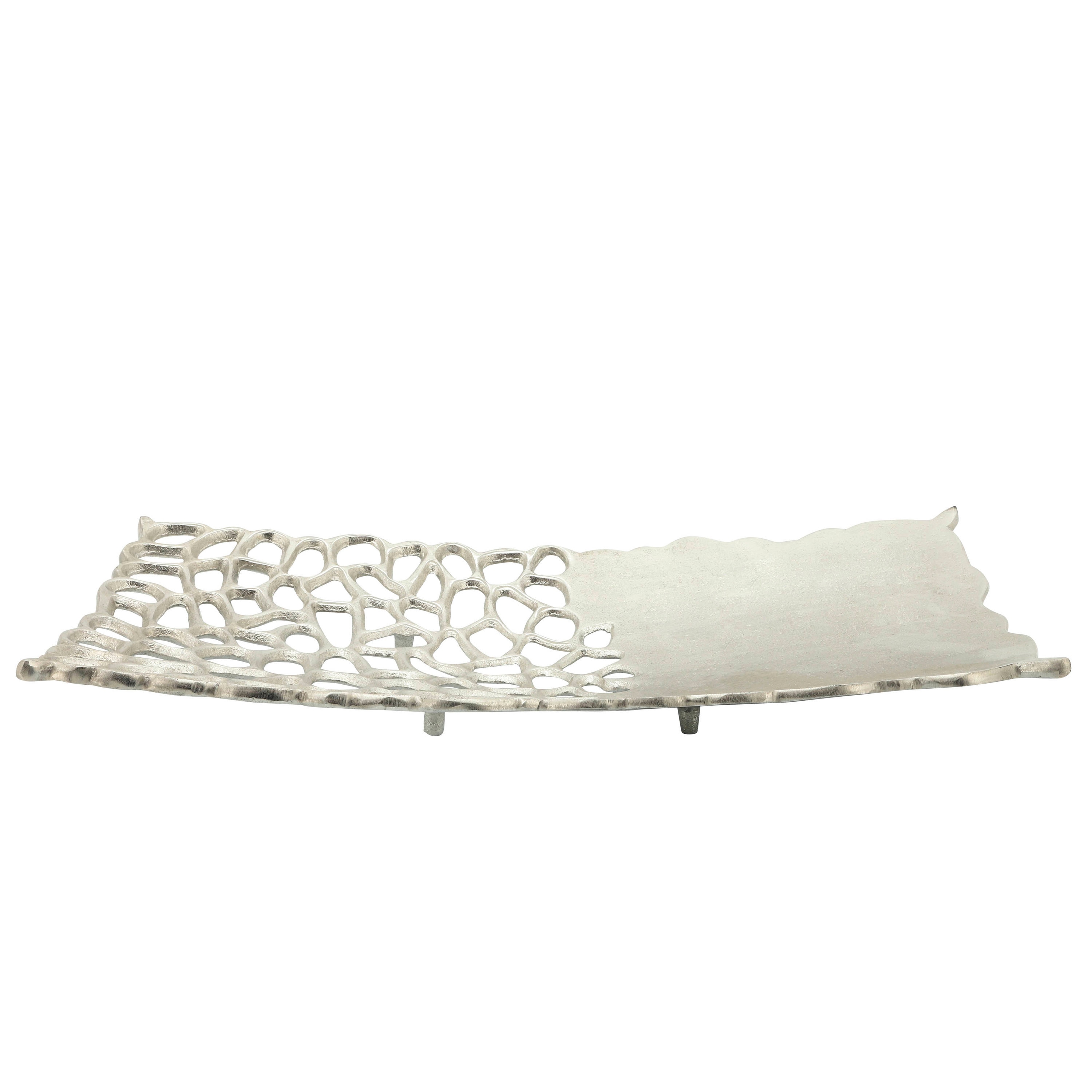 Sagebrook Home 16342-03 Silver Aluminum Modern Figurine