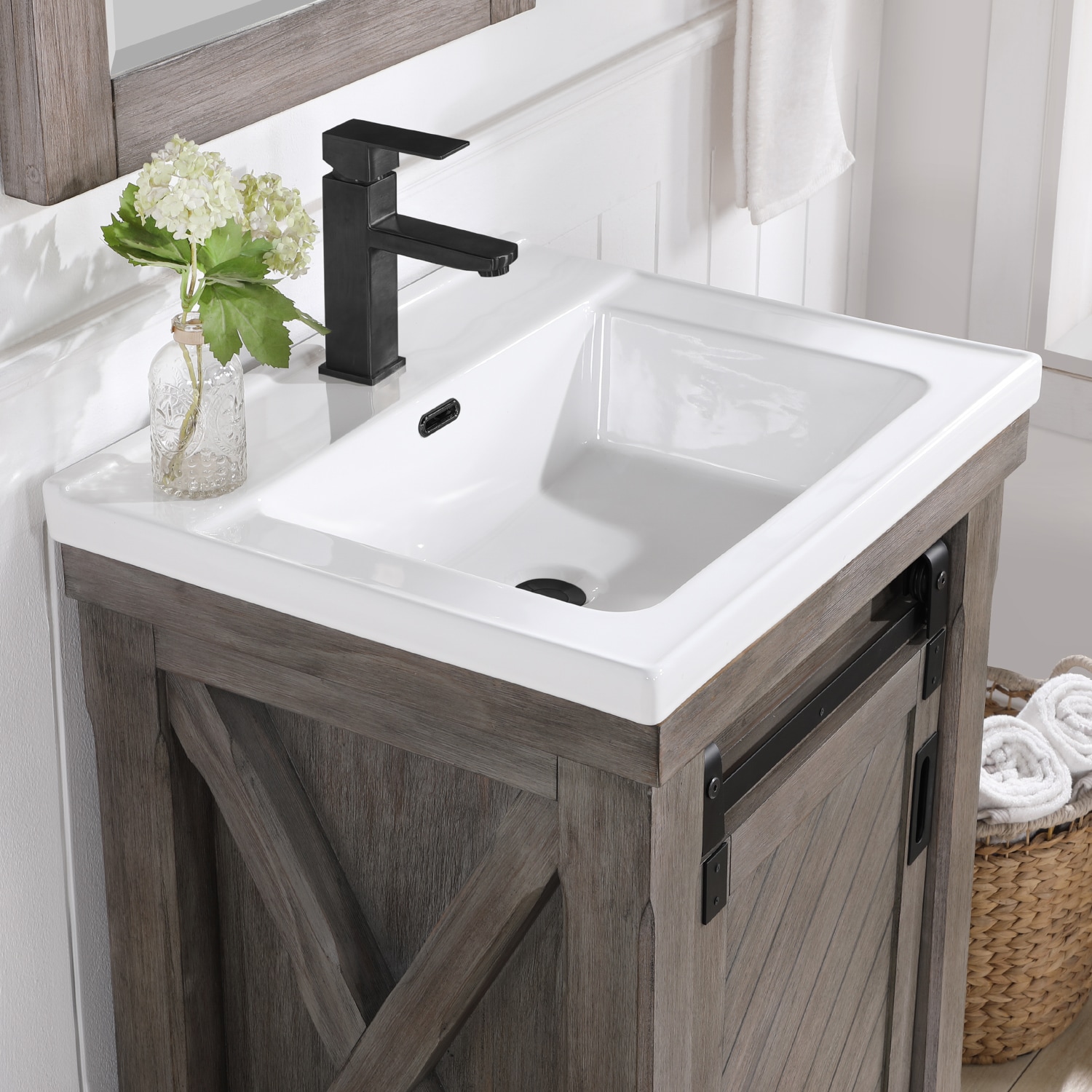 Vinnova 701724-CR-WH Bath-Vanity-Combo - View #3