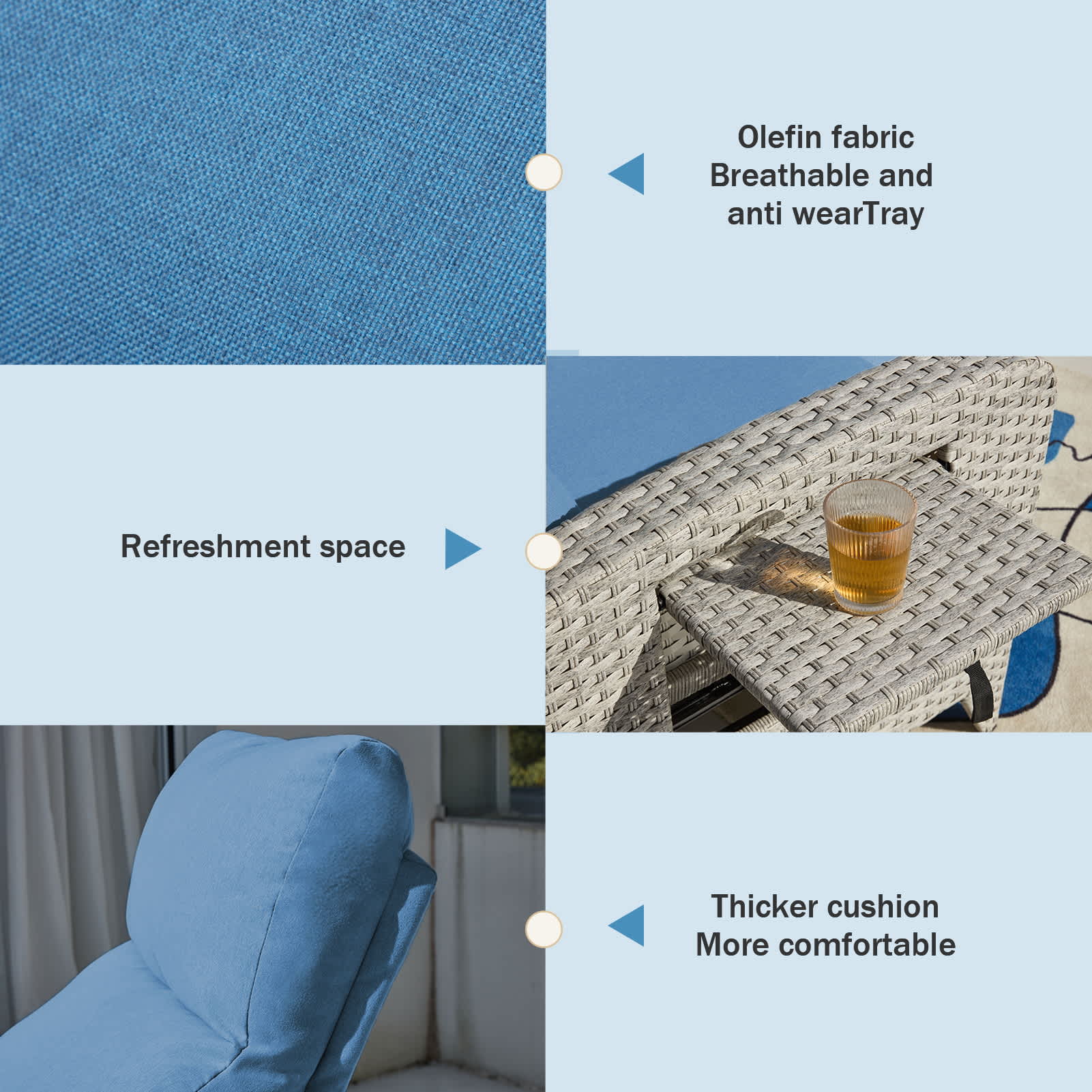 Rbied HCZJ-A803W Patio-Chairs - View #4
